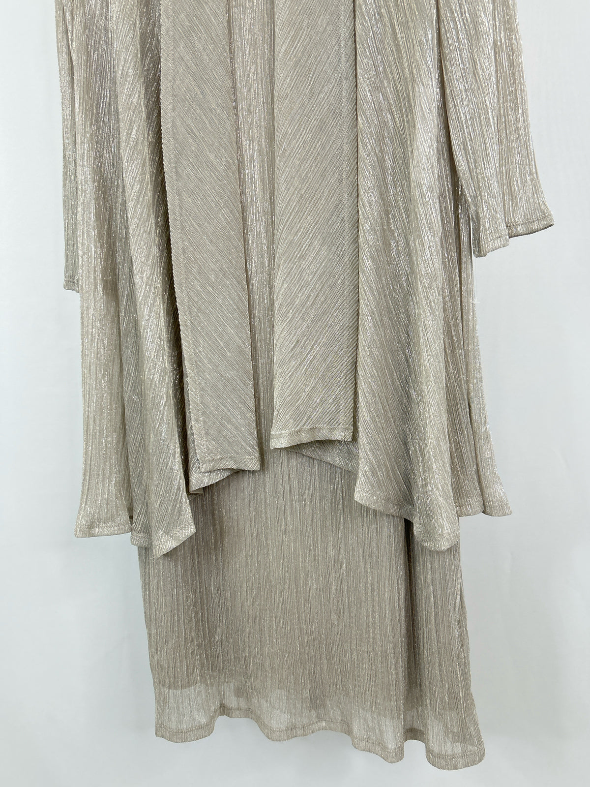 R & M RICHARDS Size 16W Champagne Women 2-Piece w/dress