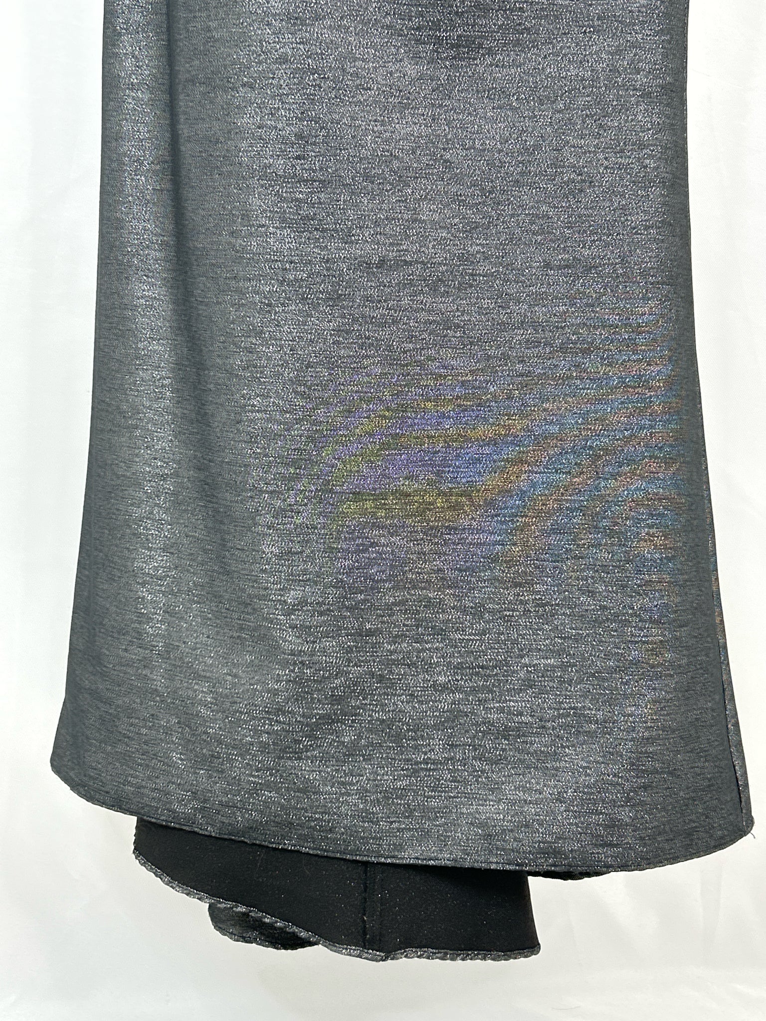 VINCE CAMUTO Size 6 GREY METALLIC Women Dress