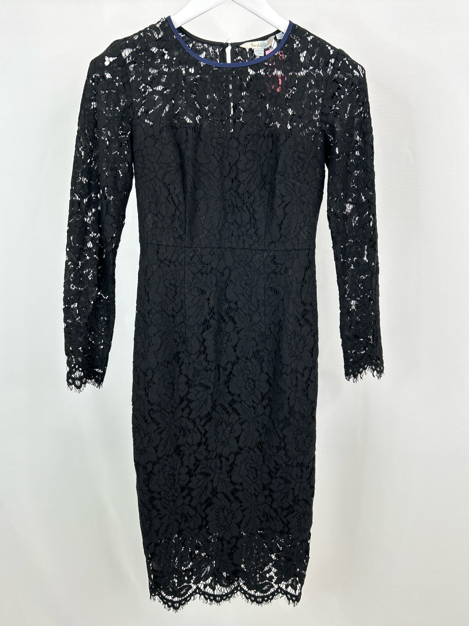 BODEN Size 2R Black Women Dress