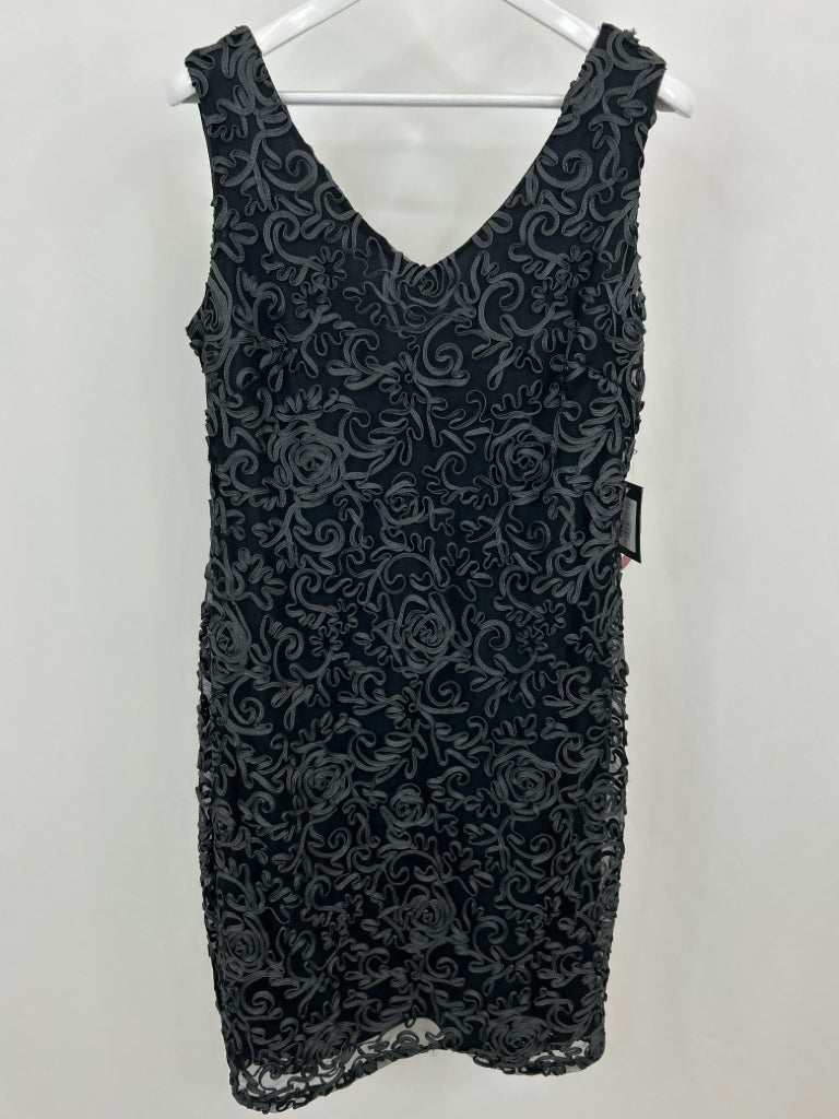 MARINA Women Size 16 Charcoal Dress NWT