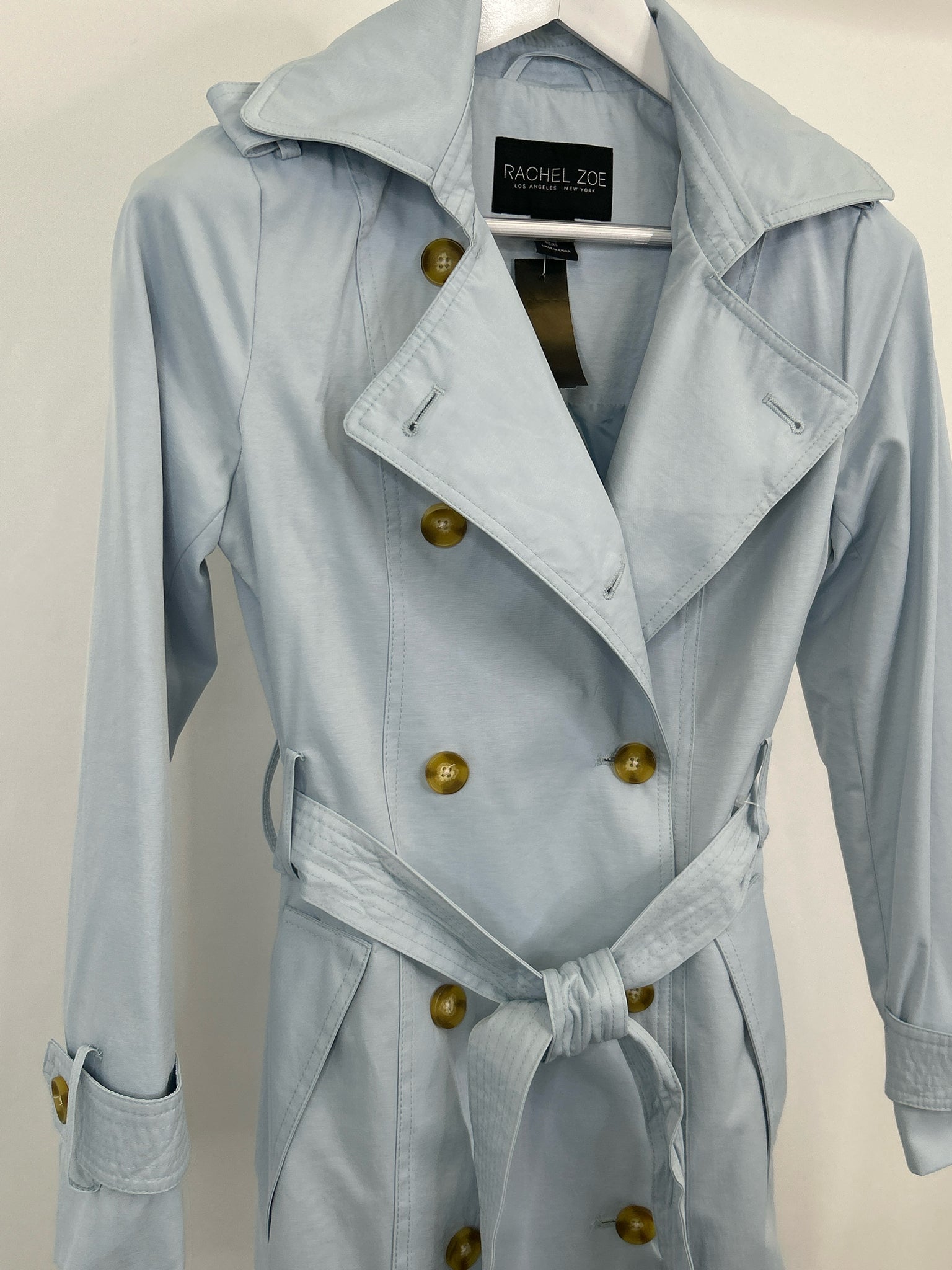 RACHEL ZOE Size XS light blue Women Coat