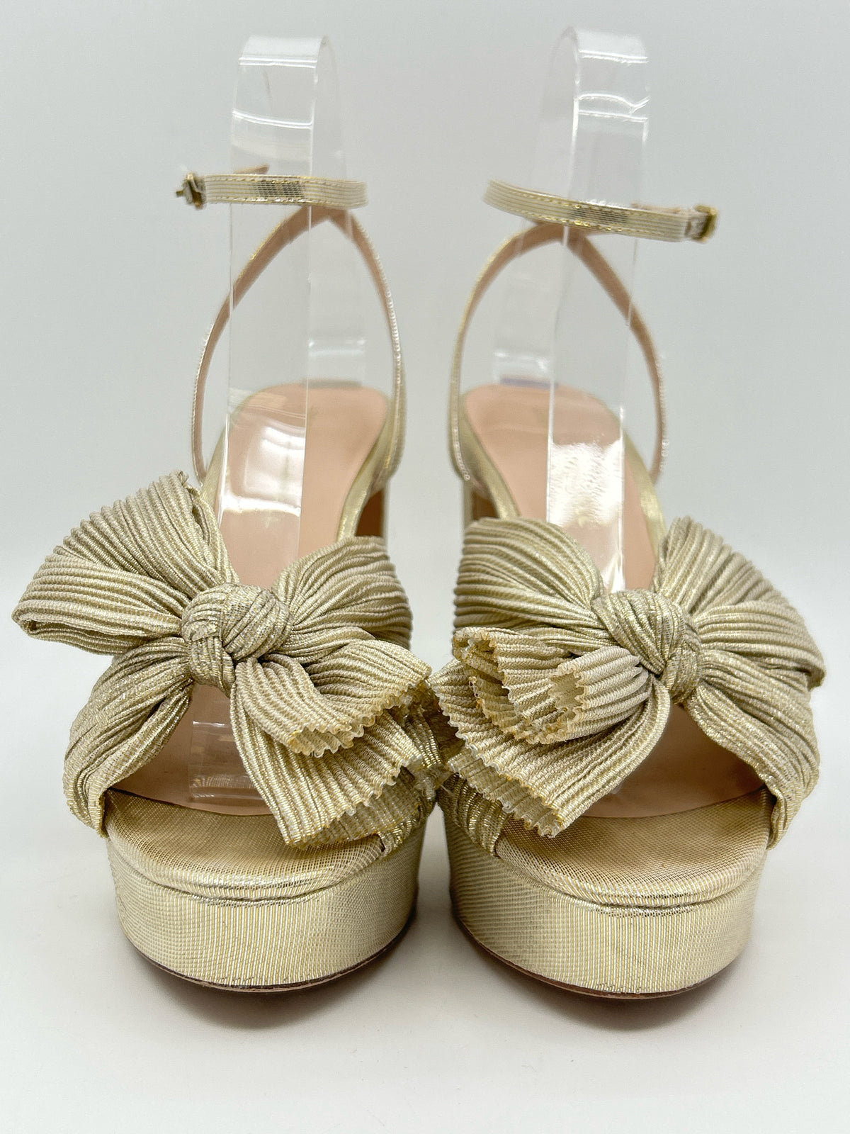 LOEFFLER RANDALL Size 8B Gold Women Sandal