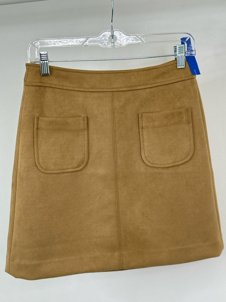 LOFT Women Size 4P Tan Skirt