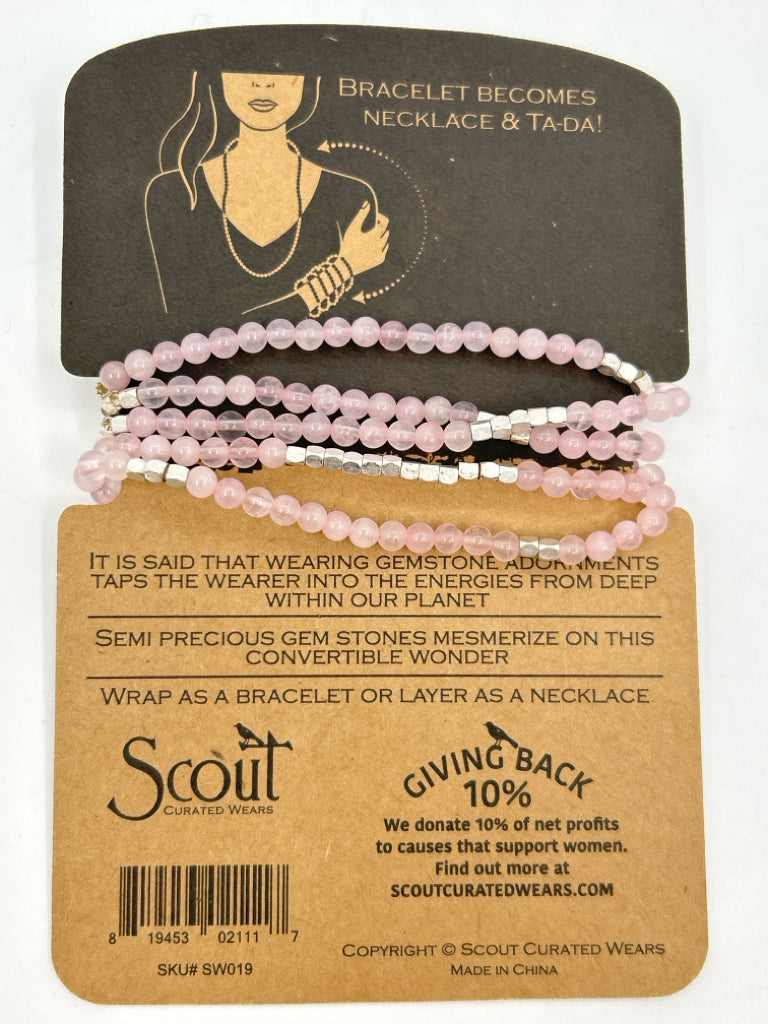 SCOUT CURATED WEARS Women Size One Size Pink Bracelet Necklace