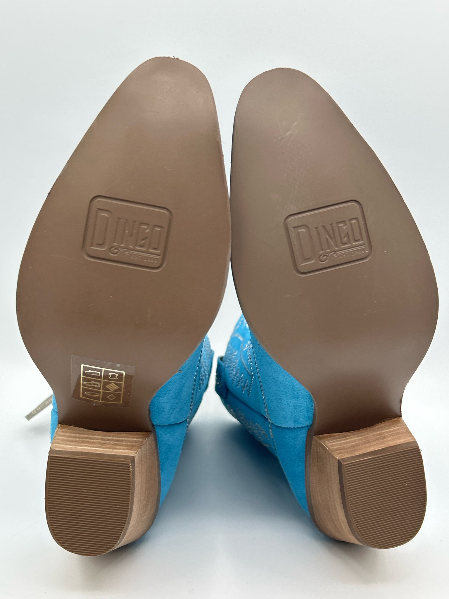 DINGO Size 7.5M Blue Women Boots