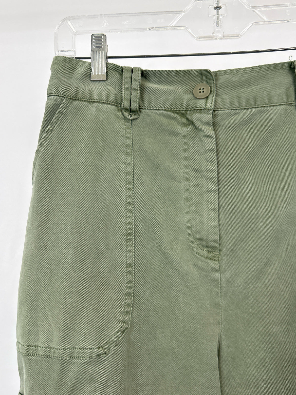 Oliver Bonas Size 6 OLIVE GREEN Women Pants