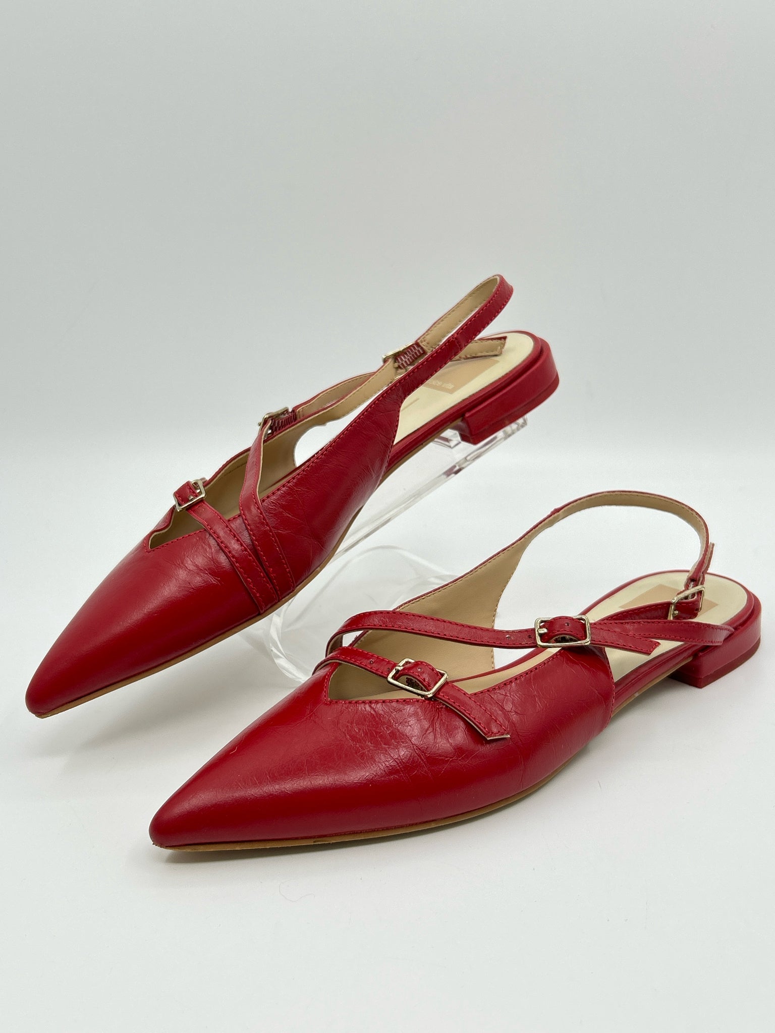 DOLCE VITA Size 8 Red Women Flats