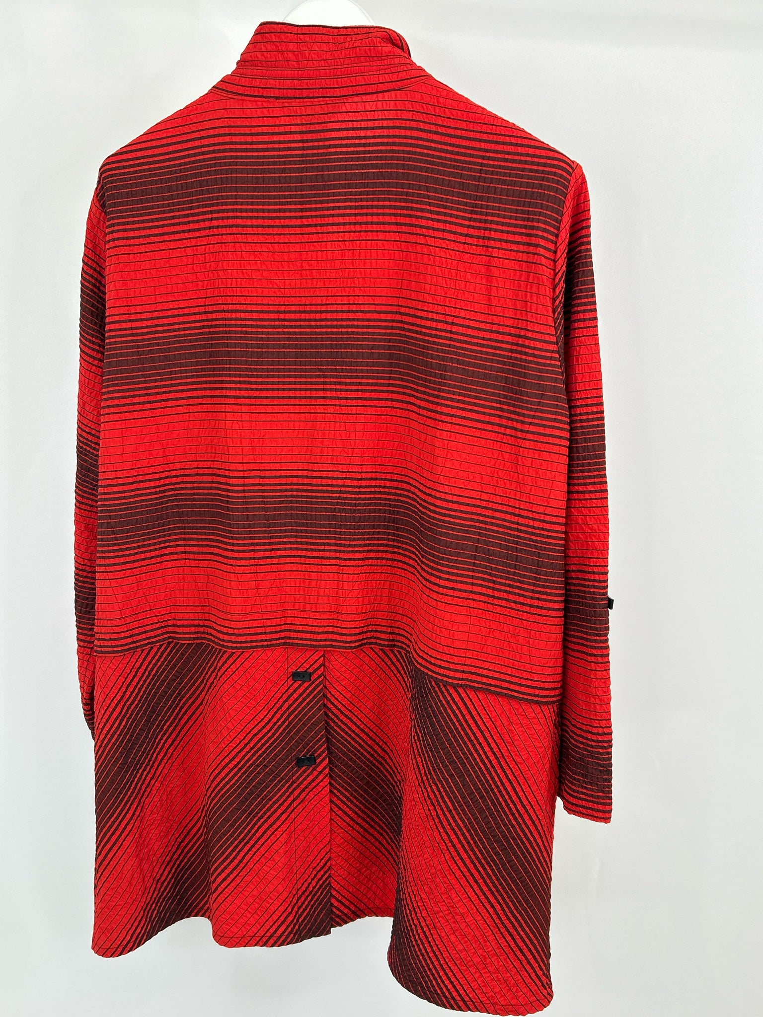 Ali Miles Size L Red and Black Women Jacket