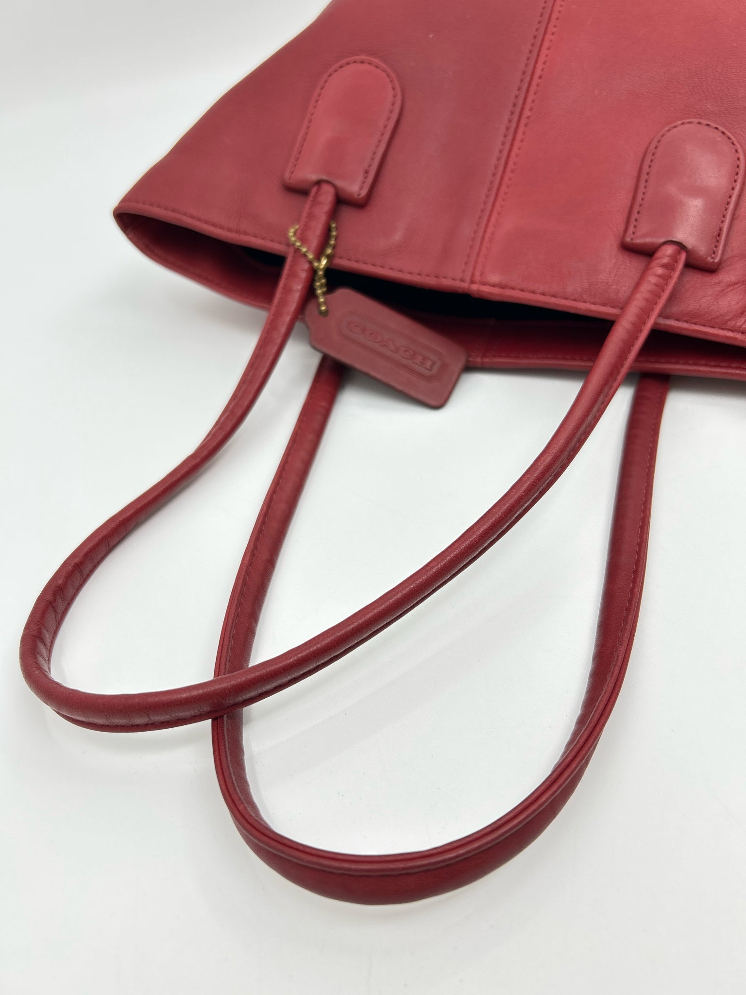 COACH Red Women Tote