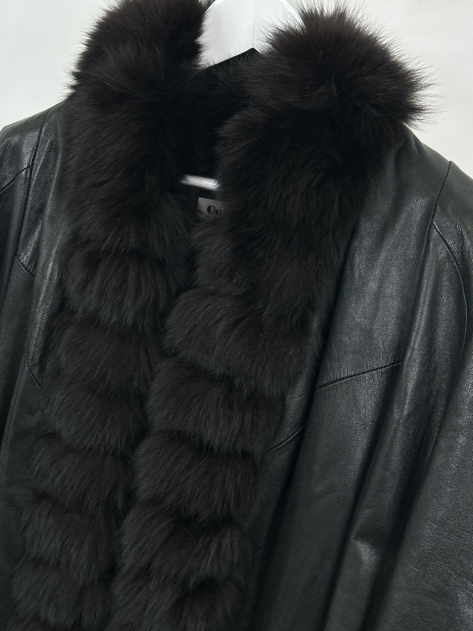 OUTER TOWN OUTERWEAR Size 1X Black Women Coat