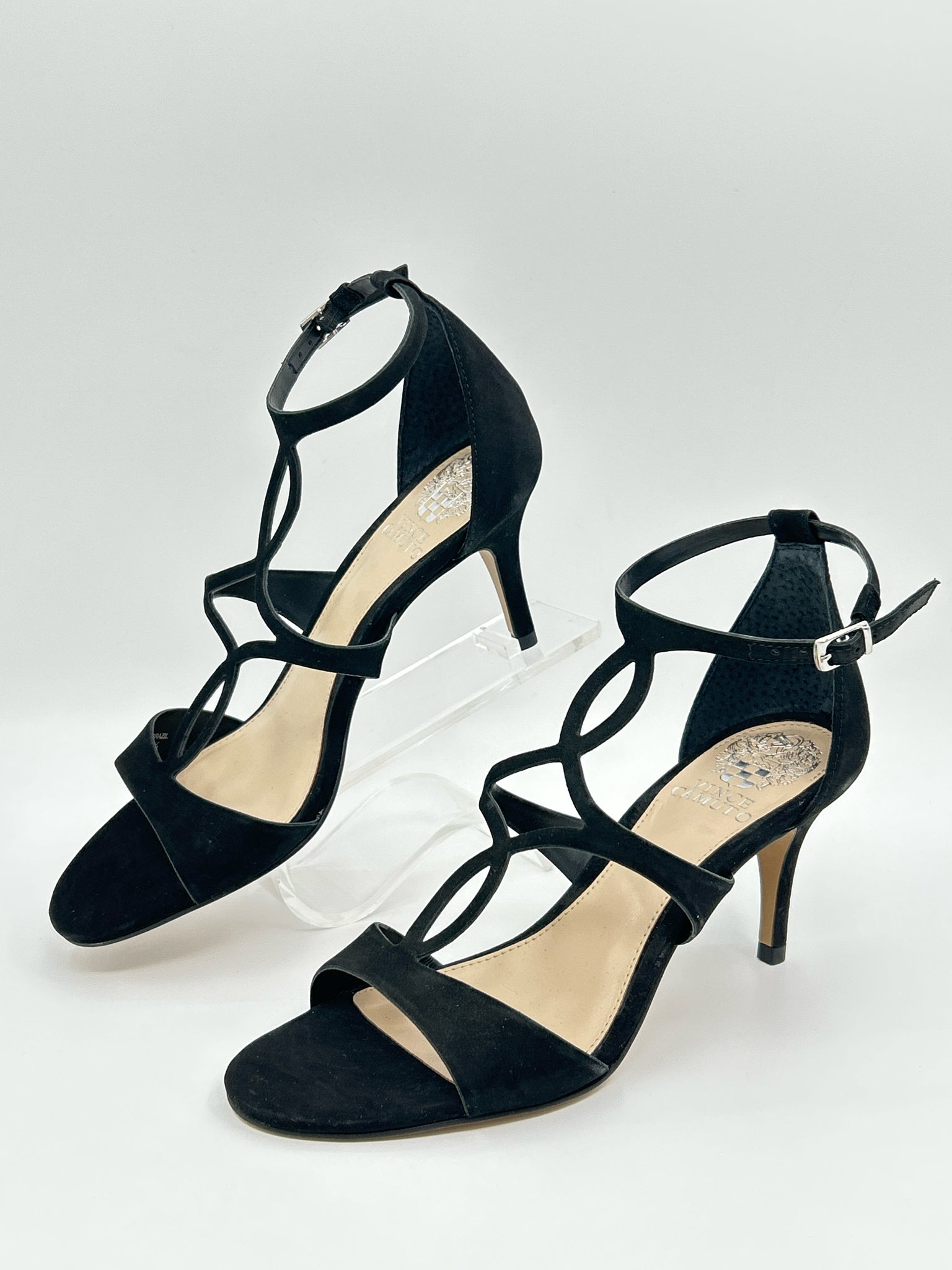 VINCE CAMUTO Size 7M Black Women Sandal