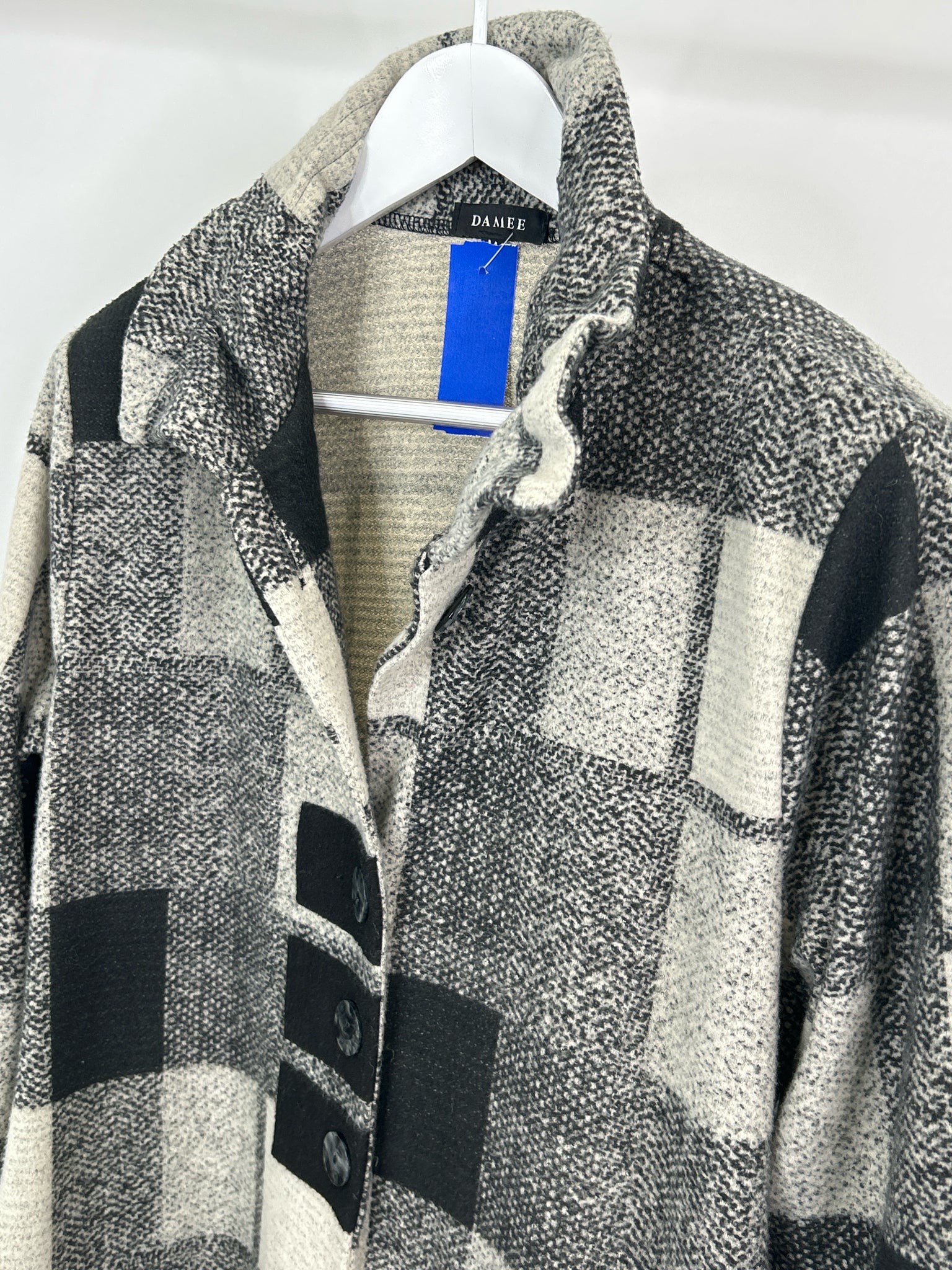 DAMEE Size M Grey Women Jacket