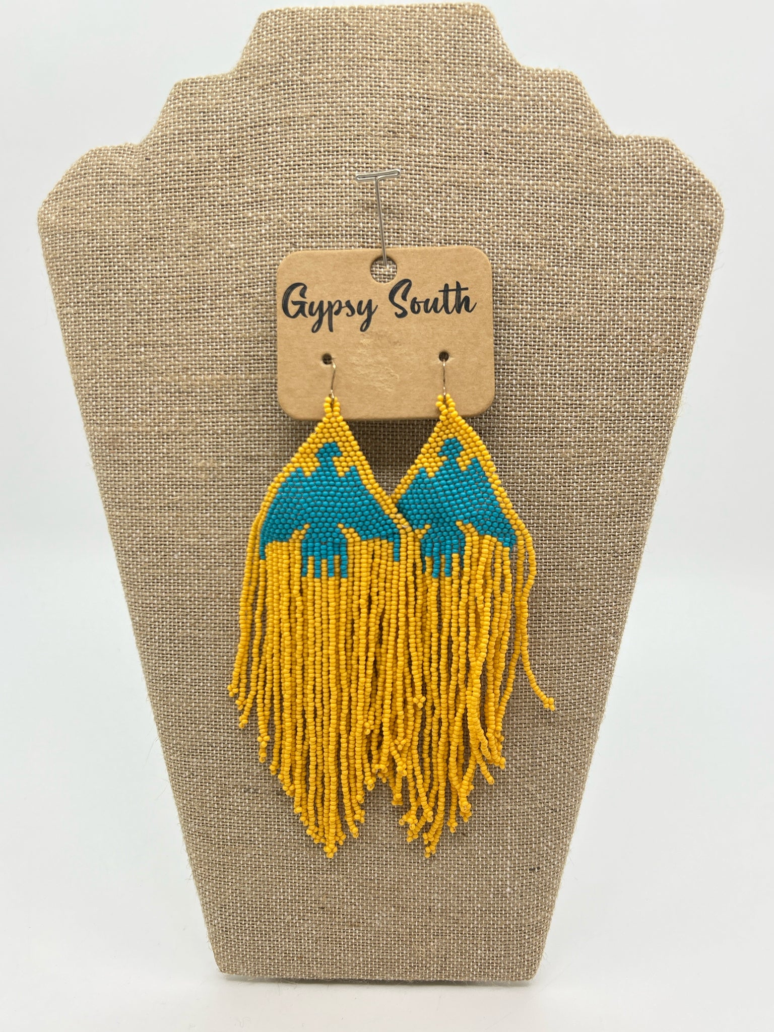 GYPSY SOUTH Gold & Turquoise Earrings