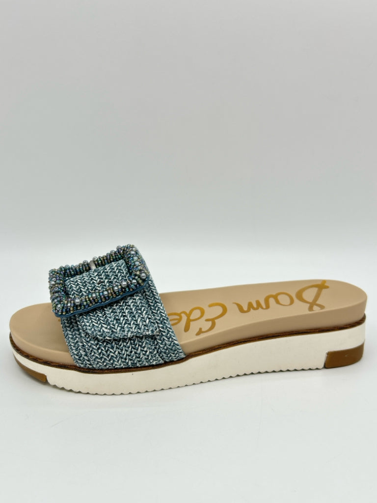 SAM EDELMAN Size 7M Blue Women's Sandal