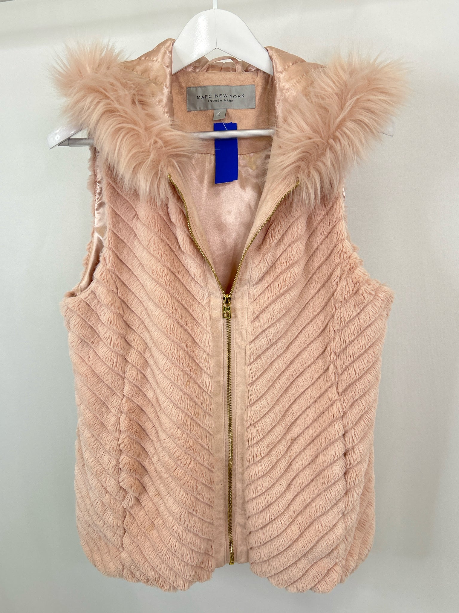 MARC NEW YORK Size L Pink Women Vest