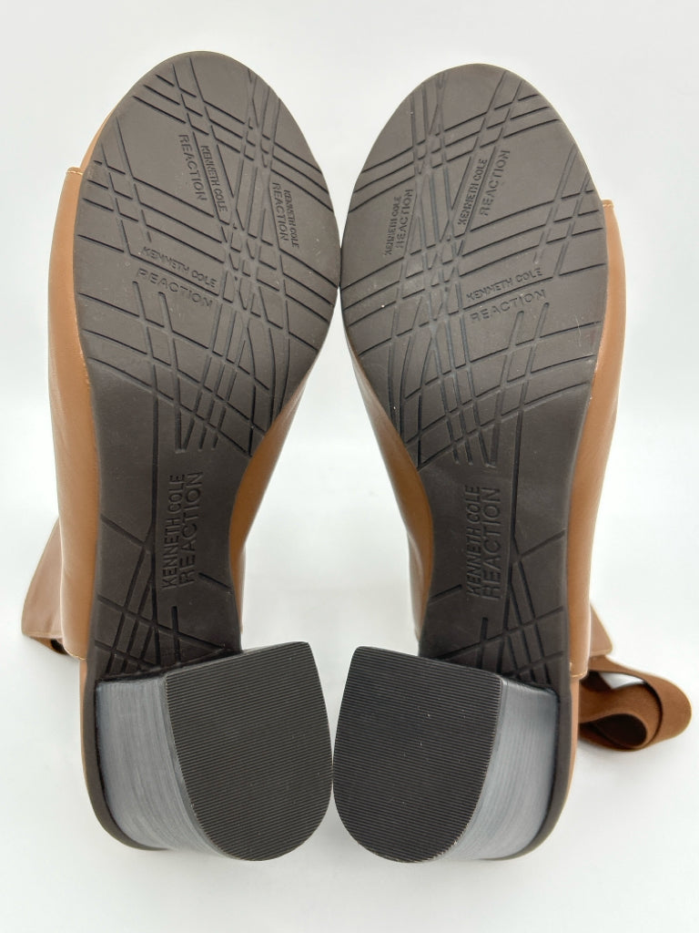 KENNETH COLE REACTION Size 10M Brown Fridah Fly Booties NWOB