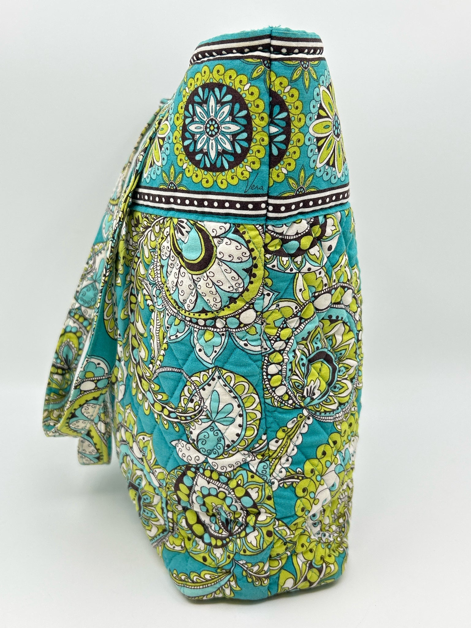 VERA BRADLEY Teal and green Women Tote