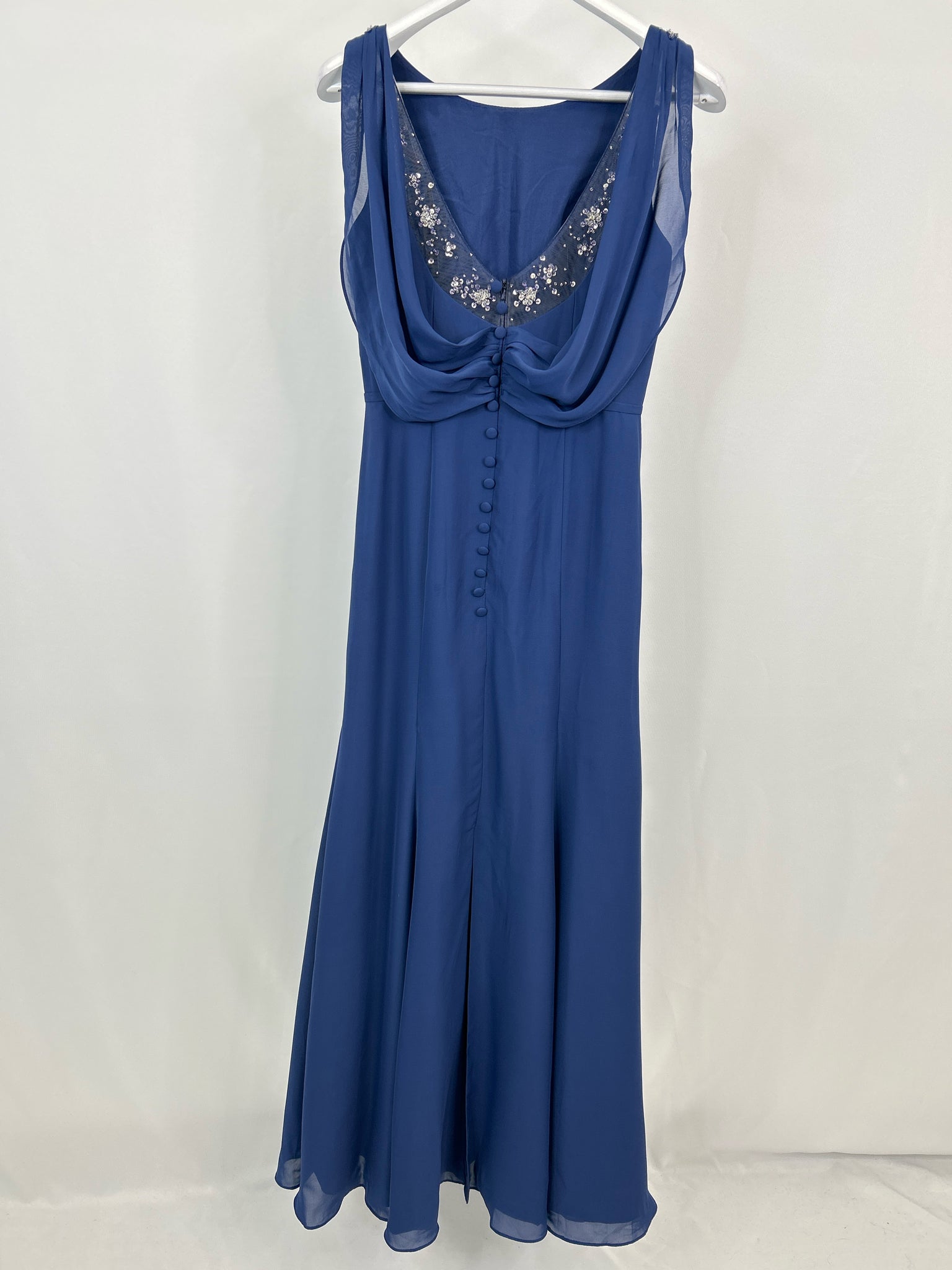 JJ's HOUSE Size 4 Navy Women Dress