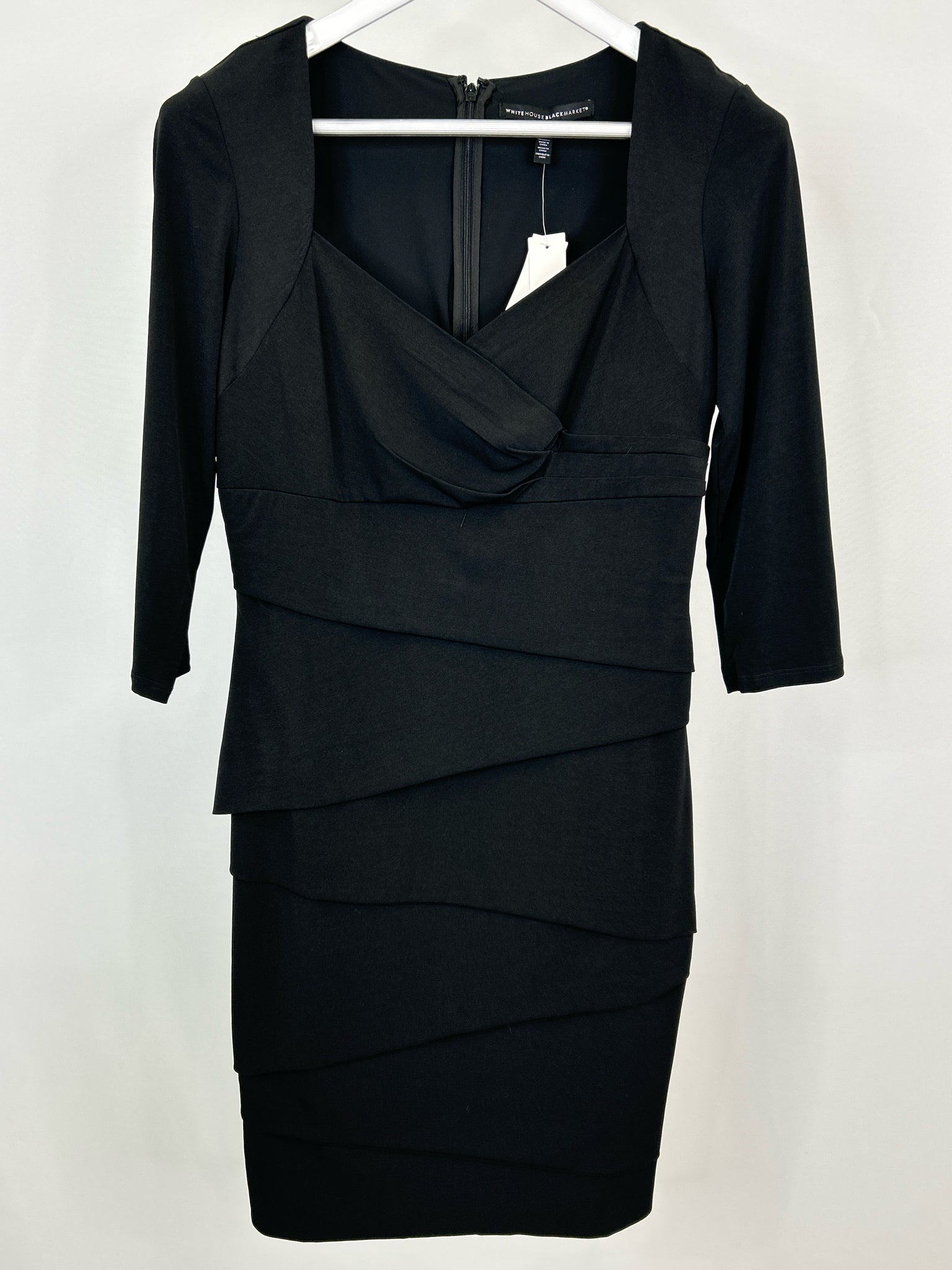 White House Black Market Size 10 Black Women Dress