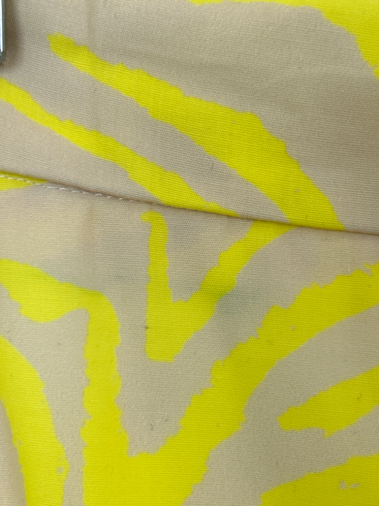 RUNAWAY Women Size XS Yellow Print Skirt