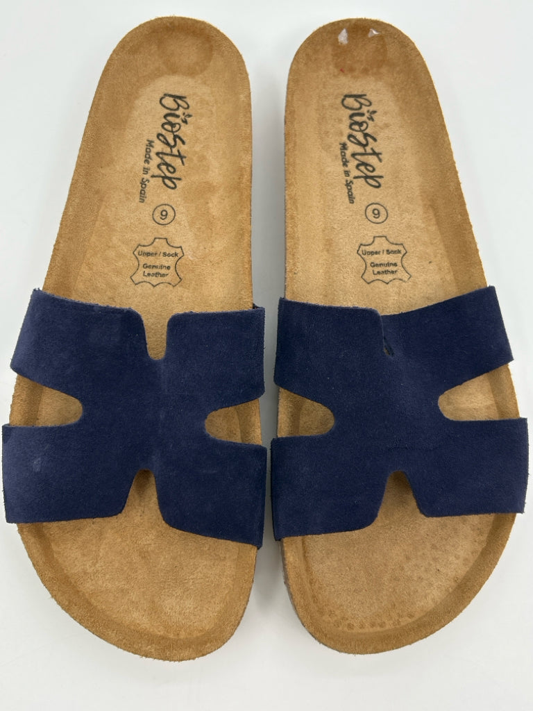 Bio Step NWOB Size 9 Navy Flats