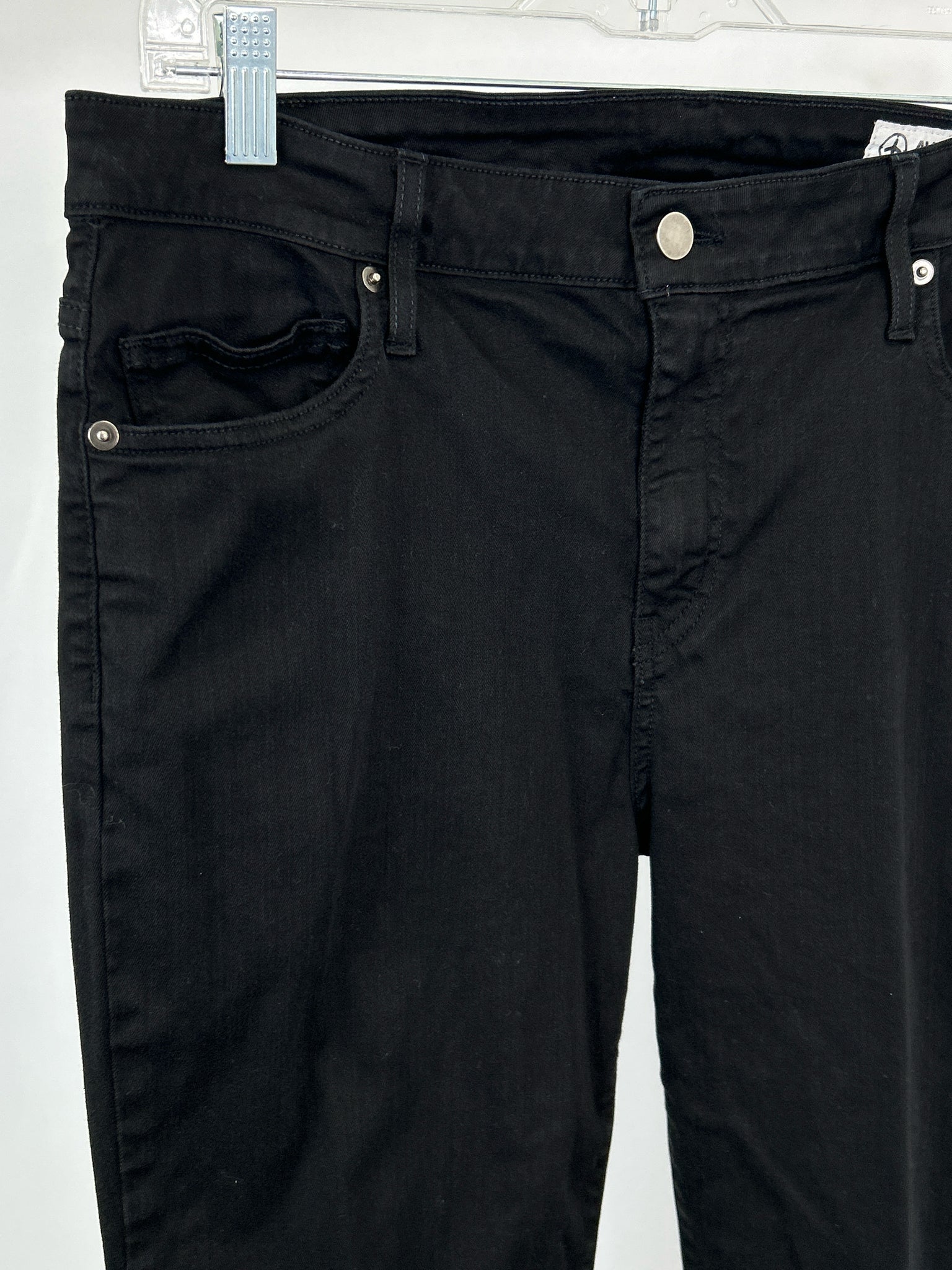 AVIATOR Size 34/14 BLACK DENIM Women jeans