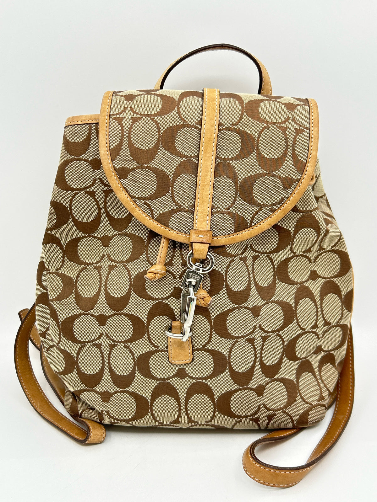 Coach Brown Women Backpack