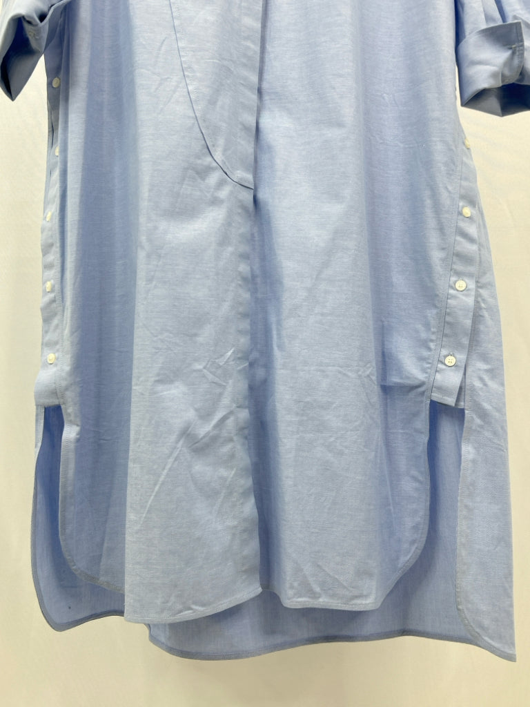 COS Size 12 Blue Oversized Shirt Dress NWT