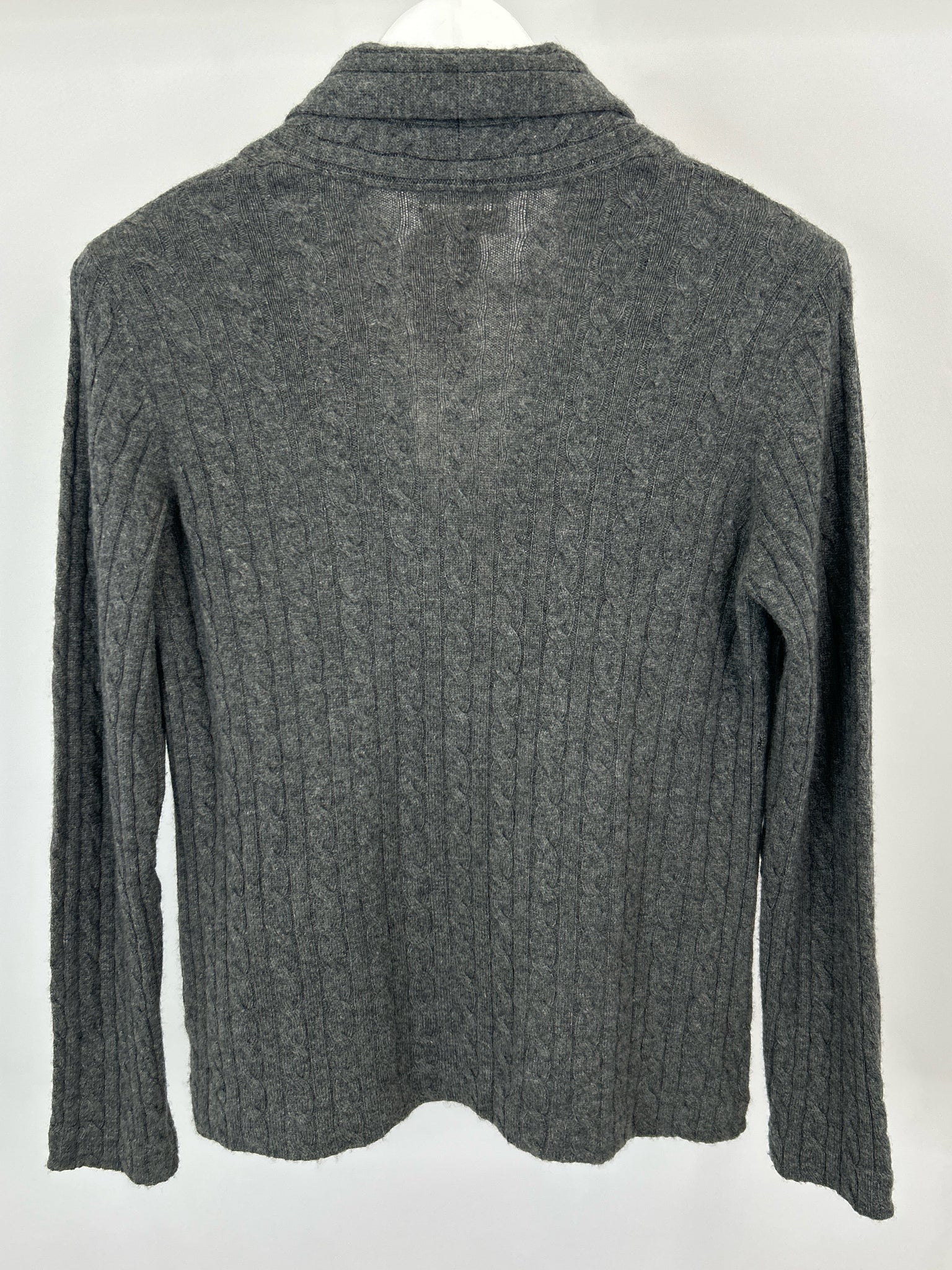 CHARTER CLUB Size S Grey Women Cardigan