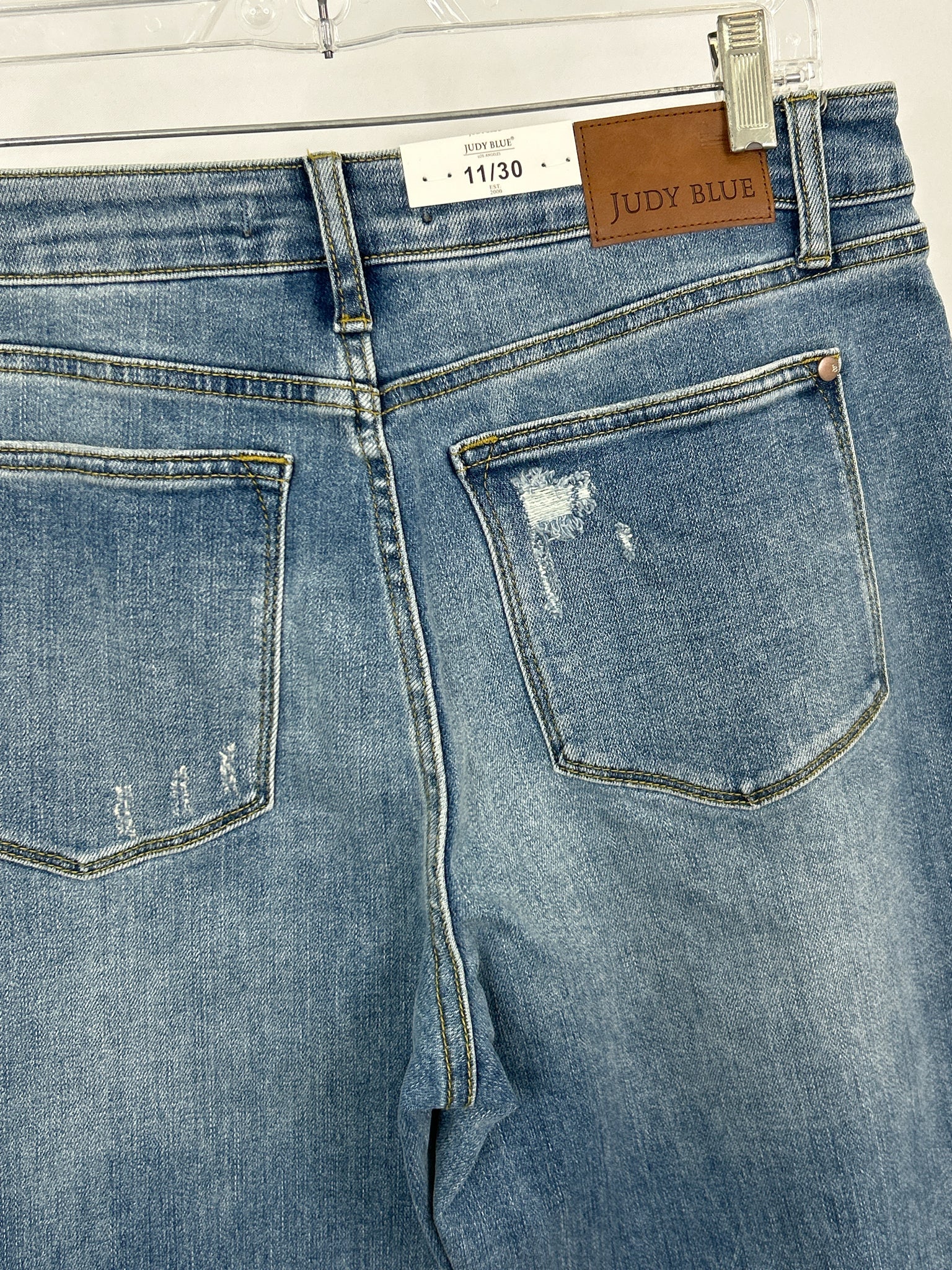 JUDY BLUE Size 11/30 LIGHT BLUE DENIM Women jeans