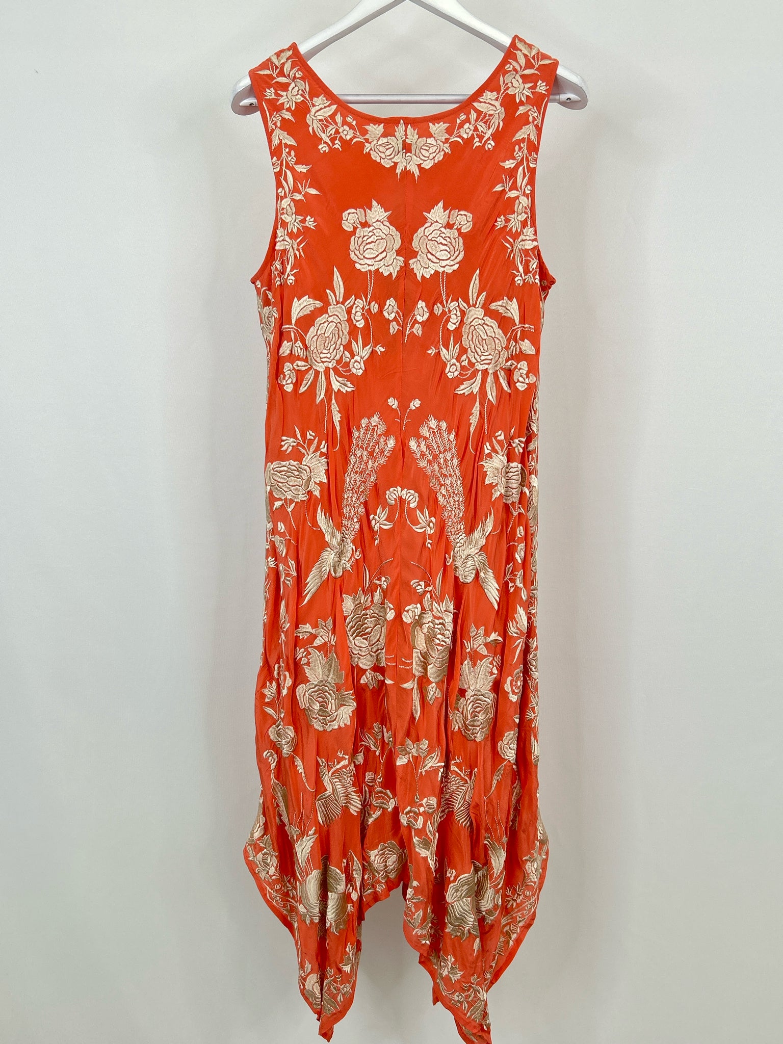 TOLANI Size L Apricot Women Dress