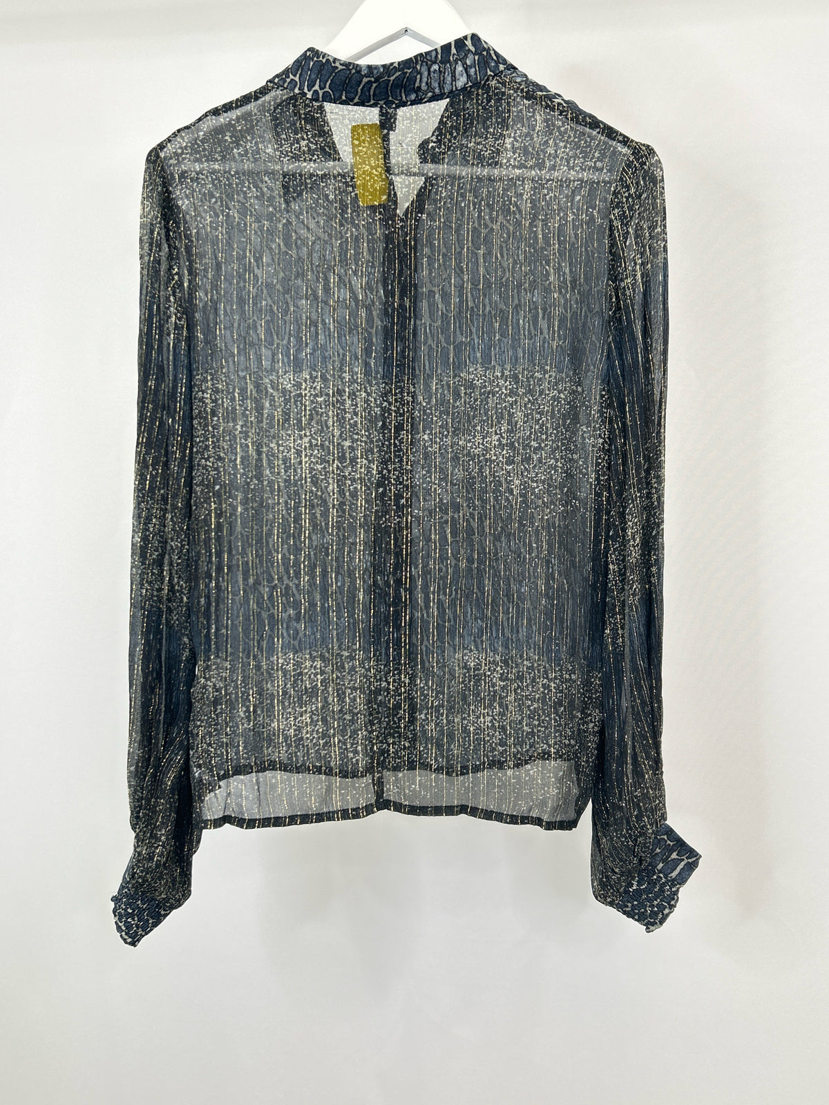 BLANK LONDON Size S NAVY AND BLACK Women Blouse