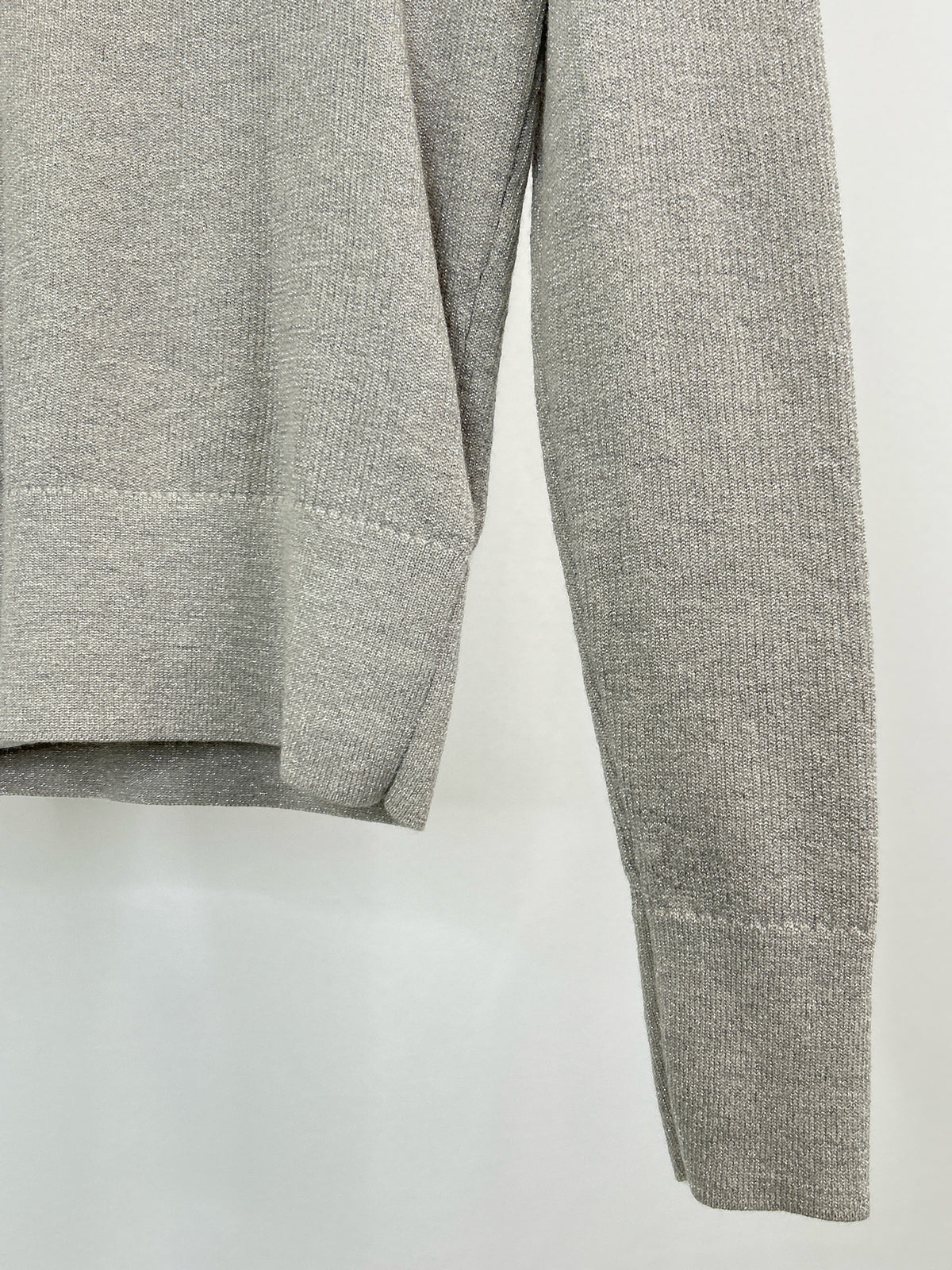 J.CREW Size S Silver Women Sweater