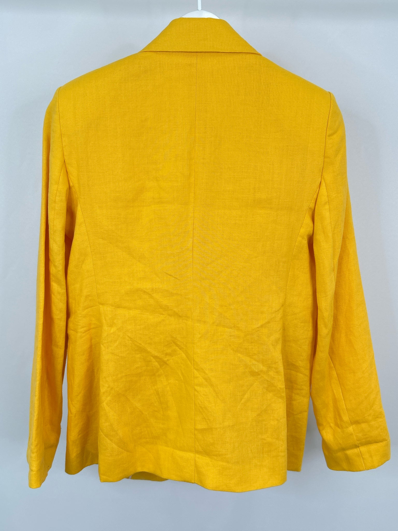 MNG Size 8 Gold Women Blazer NWT