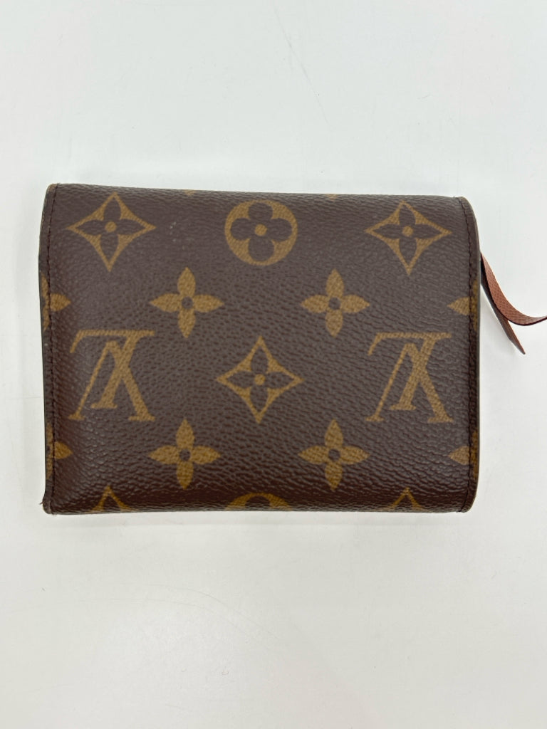 LOUIS VUITTON Brown Monogram Victorine Wallet