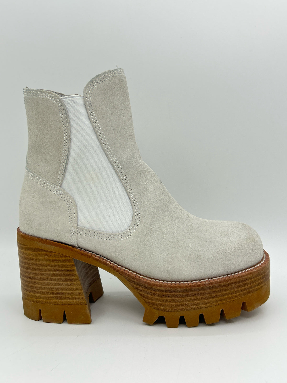 JEFFREY CAMPBELL Size 8 BONE Women Booties