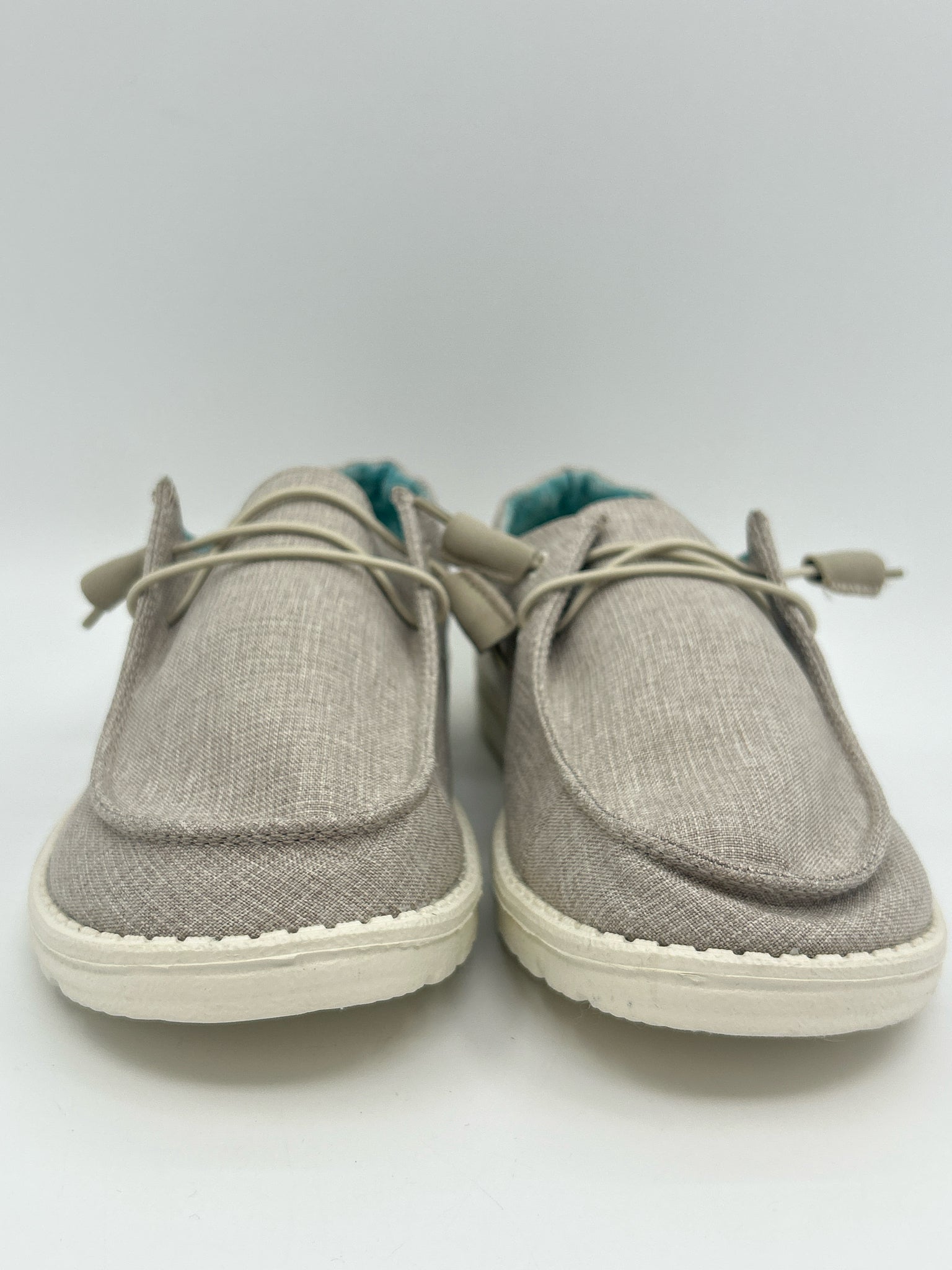 Hey Dude Size 9 Beige Women Sneakers