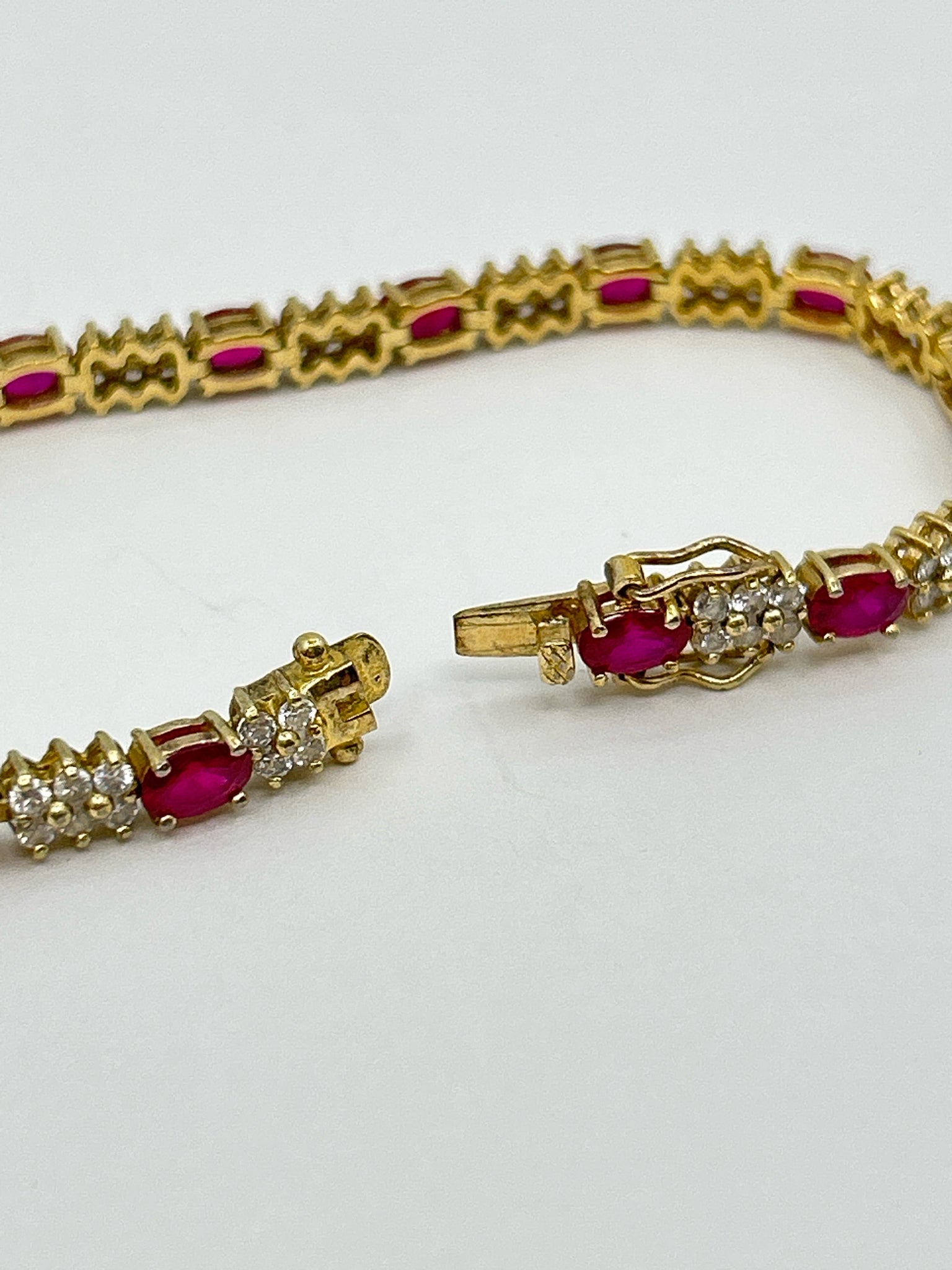NO BRAND Gold and red Bracelet