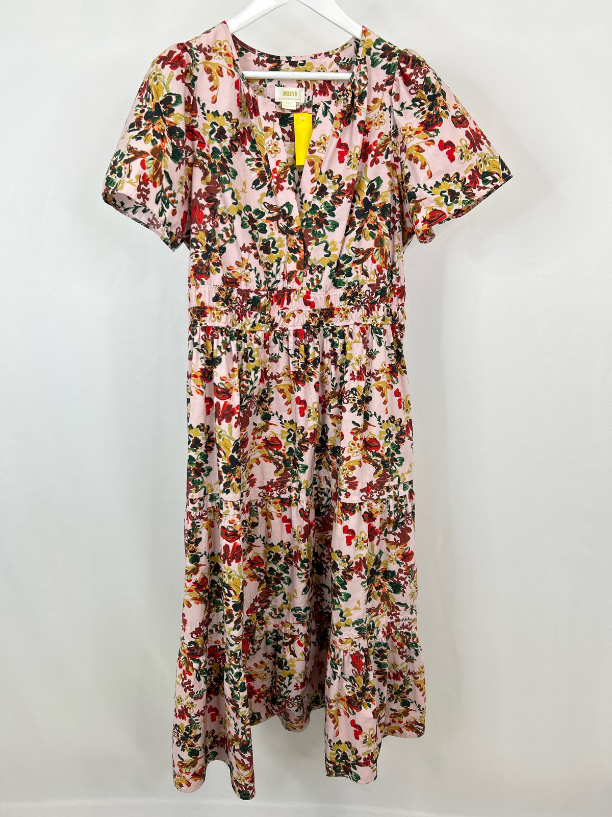 MAEVE Size XL Pink floral Women Dress