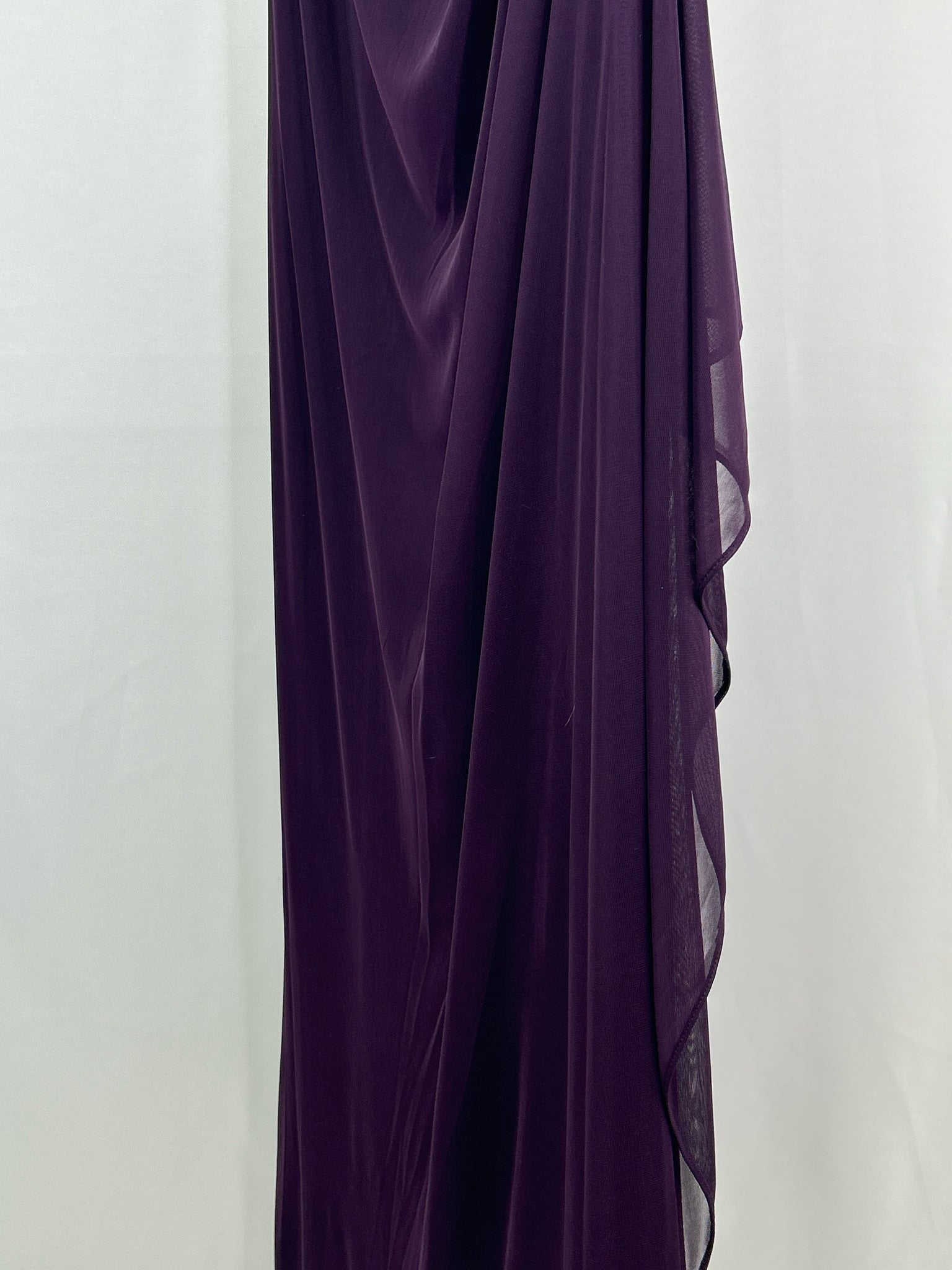 XCAPE Size 16 EGGPLANT Women Dress