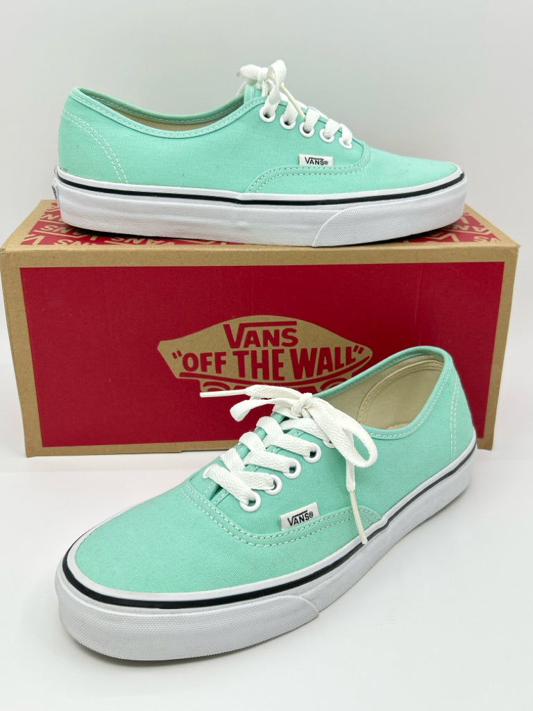 VANS Size 8 Mint Green Women's Sneakers