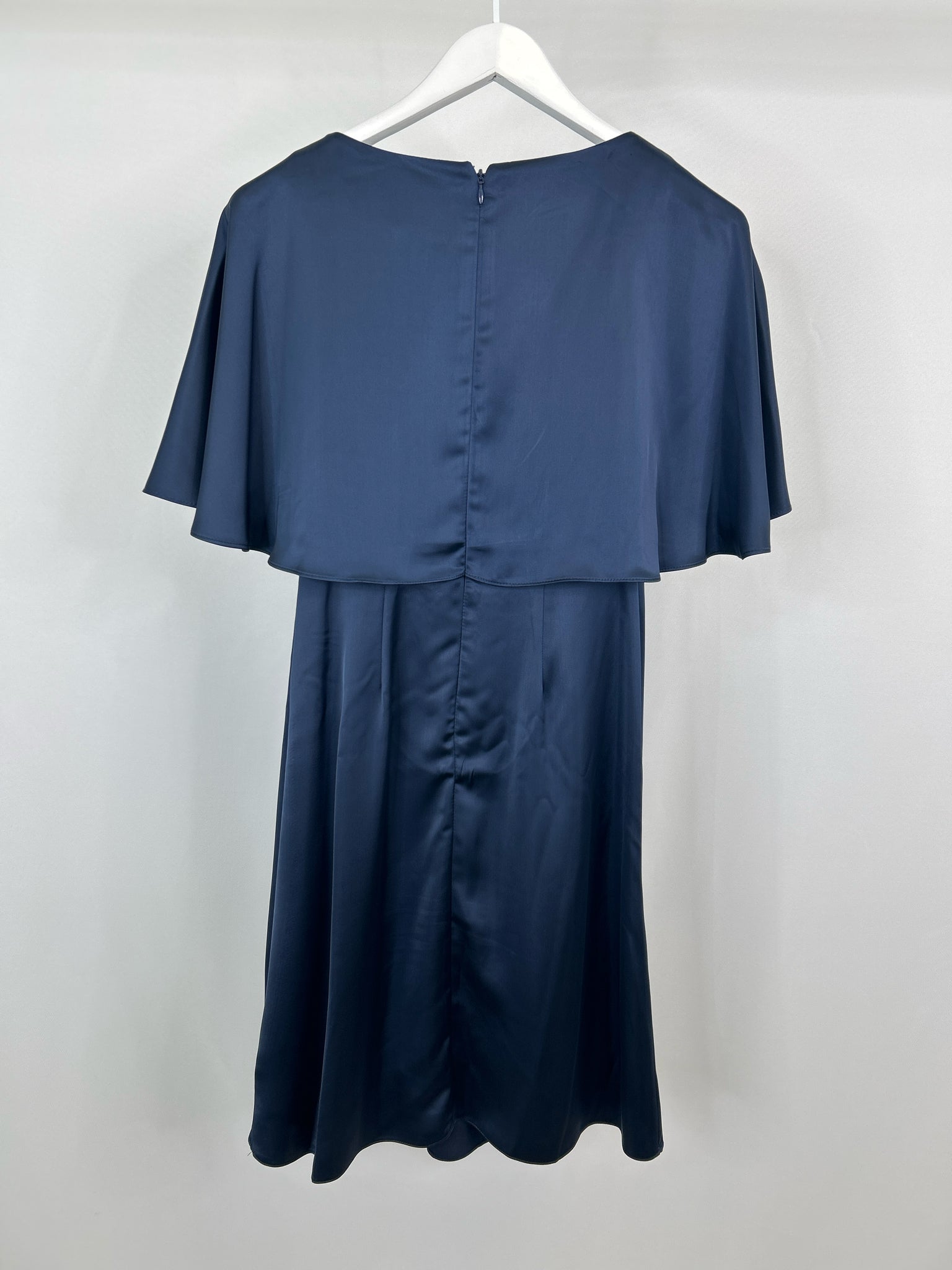 ADRIANNA PAPELL Size 2 Navy Women Dress