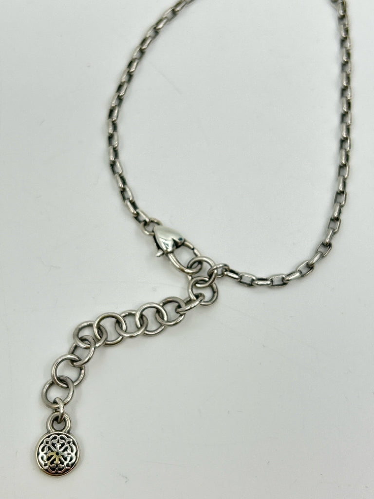 BRIGHTON Women Size One Size Silver and Gold Necklace