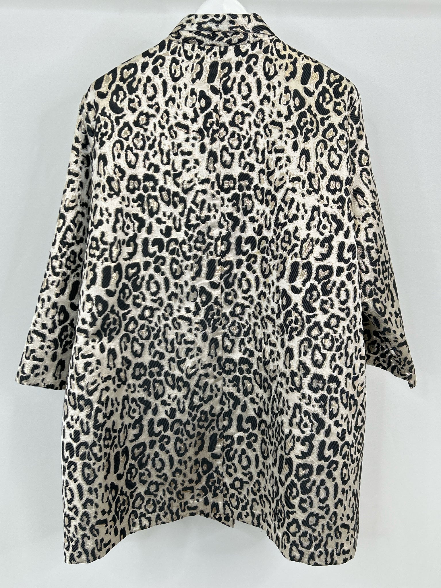 CR by CONNIE ROBERSON Size 2X BLACK AND GOLD Women Jacket