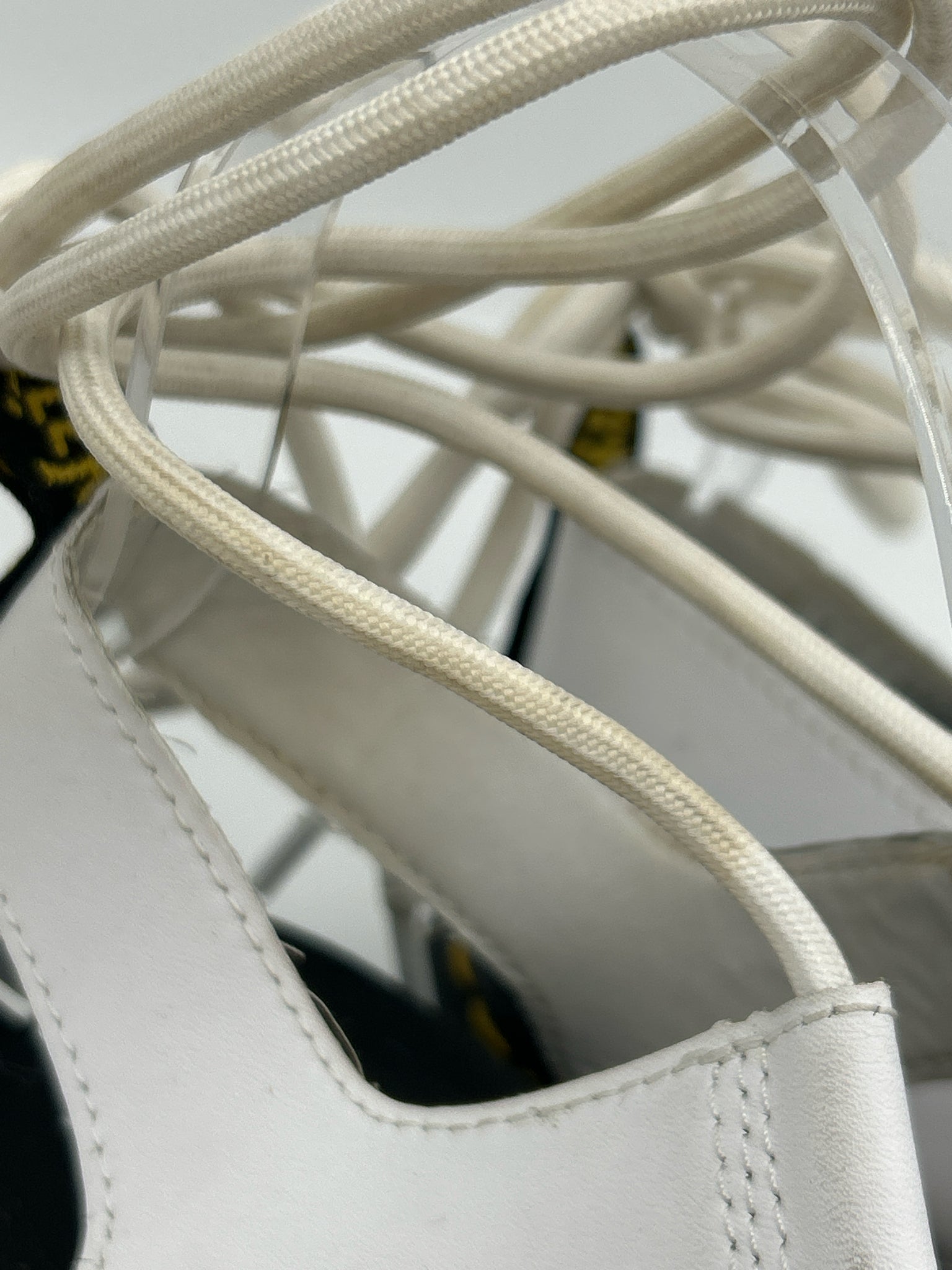 DR. MARTENS Size 7 White and black Women Sandal