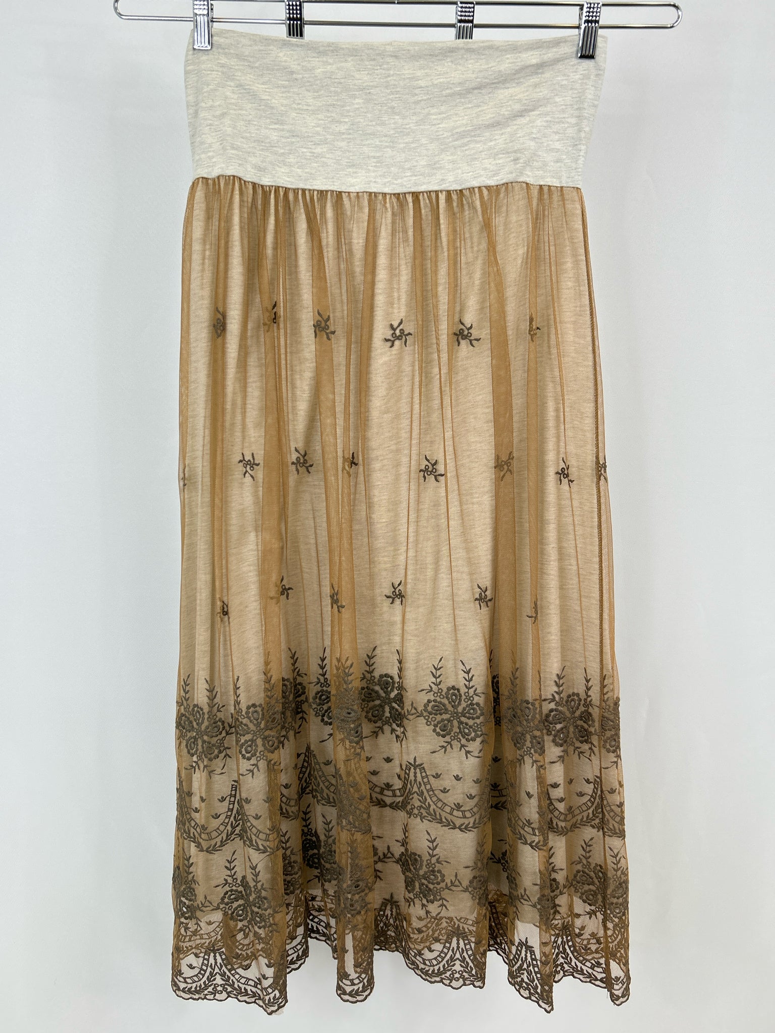SUNDANCE Size L Burnt Orange Women Skirt