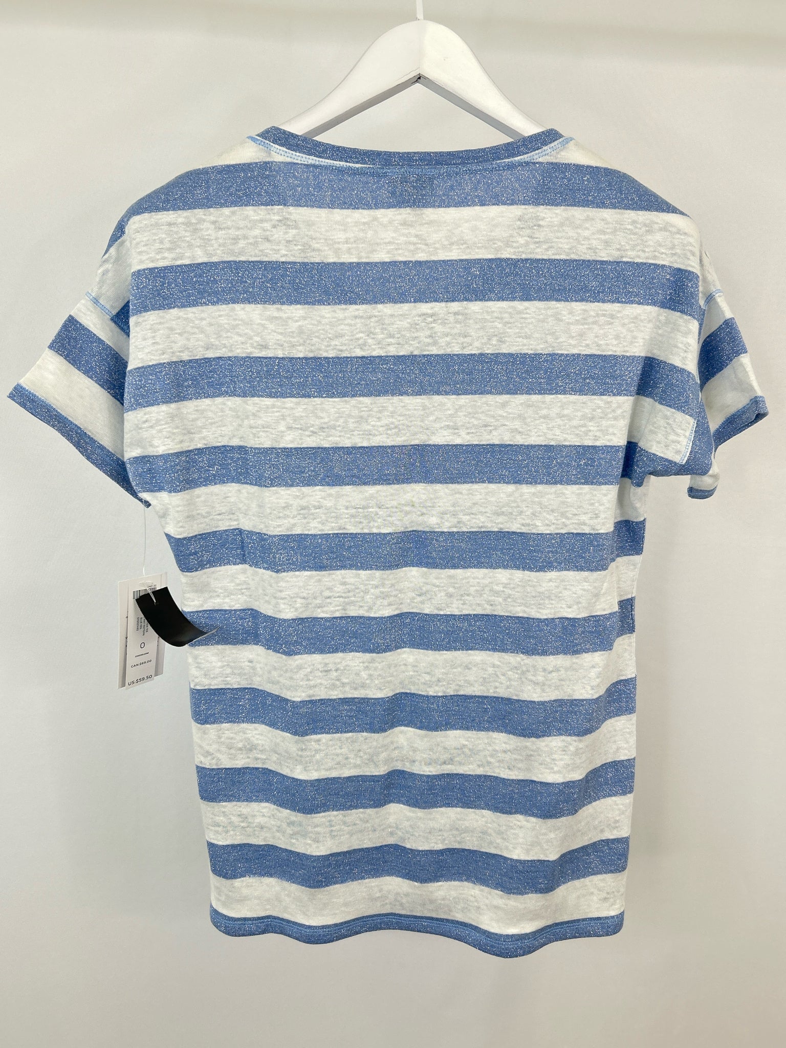 CHICO'S Size S blue and white Women Top