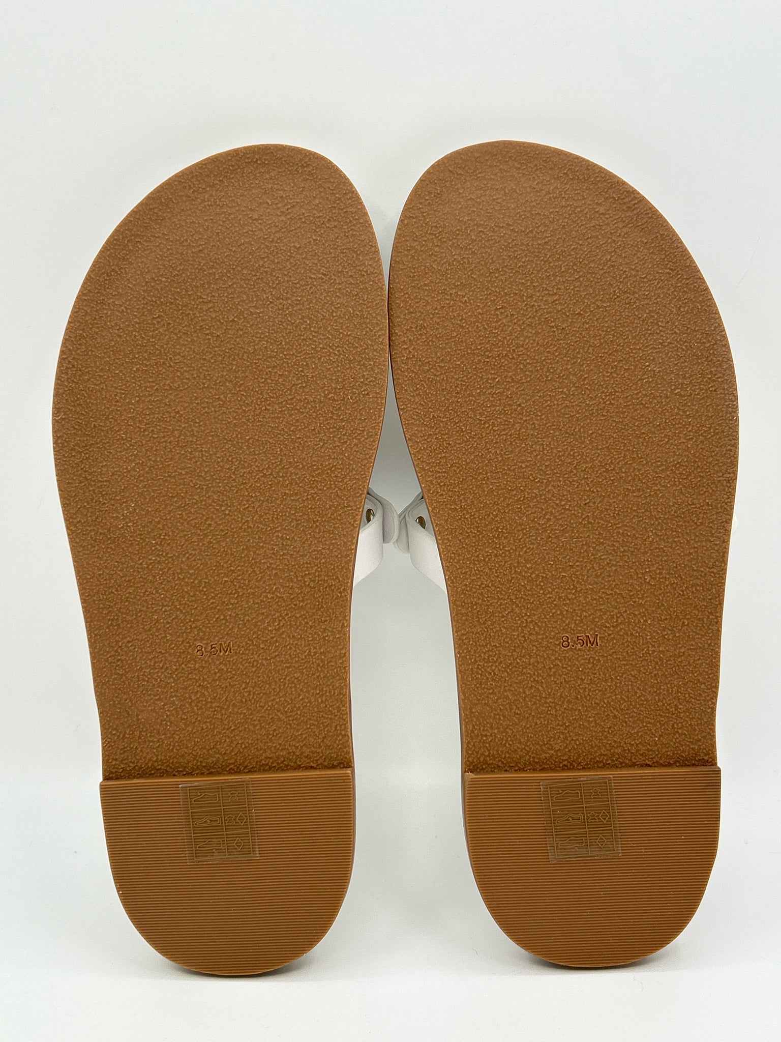 JACK ROGERS Size 8.5M White Women Sandal