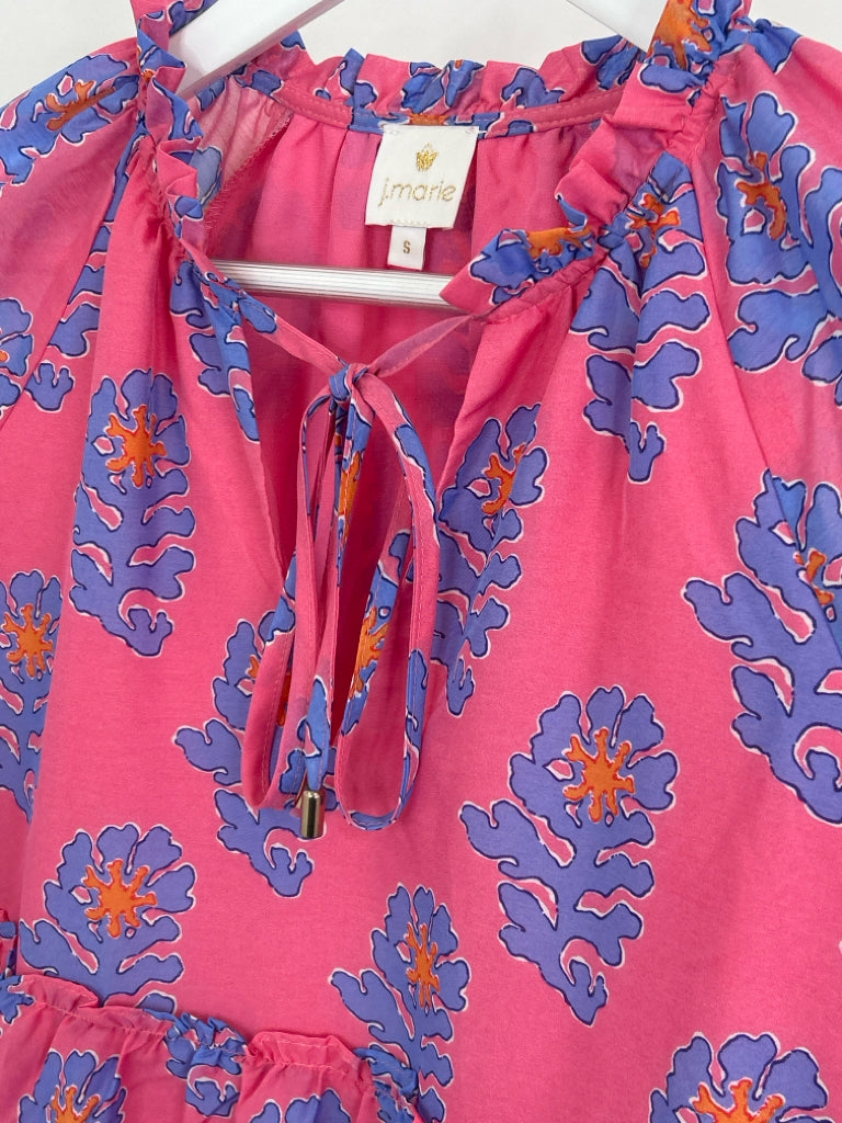 J.MARIE Size S Pink and Blue Women's Dress