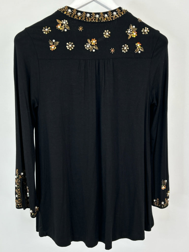 SOFT SURROUNDINGS Size PM Black Women's Tunic